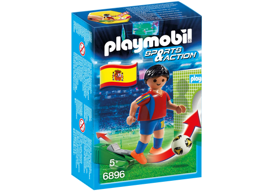 Playmobil 6896 Sports & Action Fußballspieler Spanien - plegobil