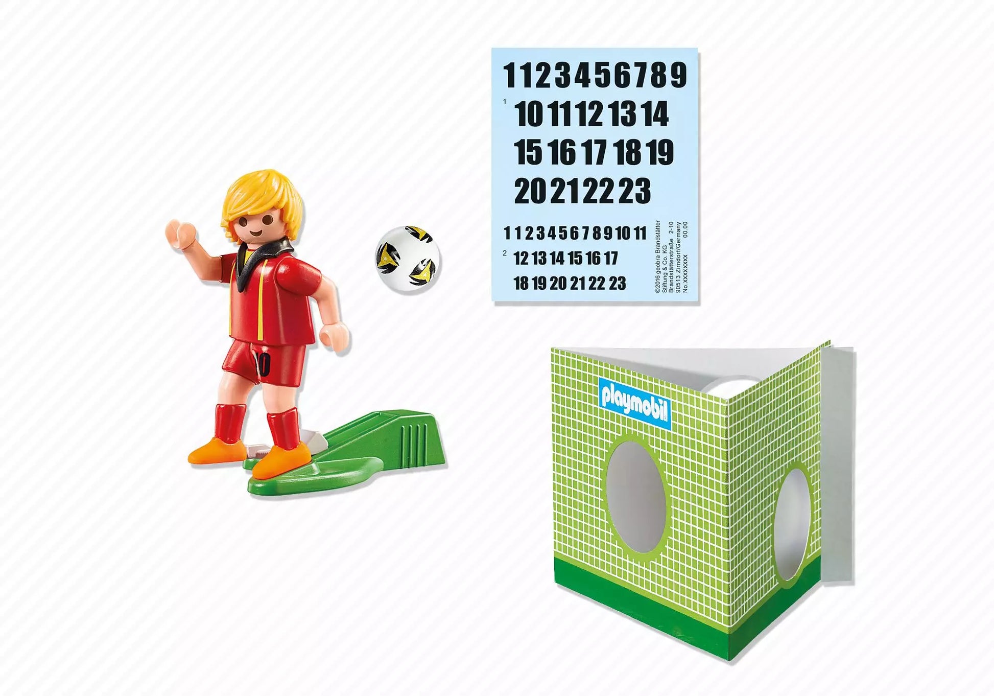 Playmobil 6897 Sports & Action Fußballspieler Belgien - plegobil