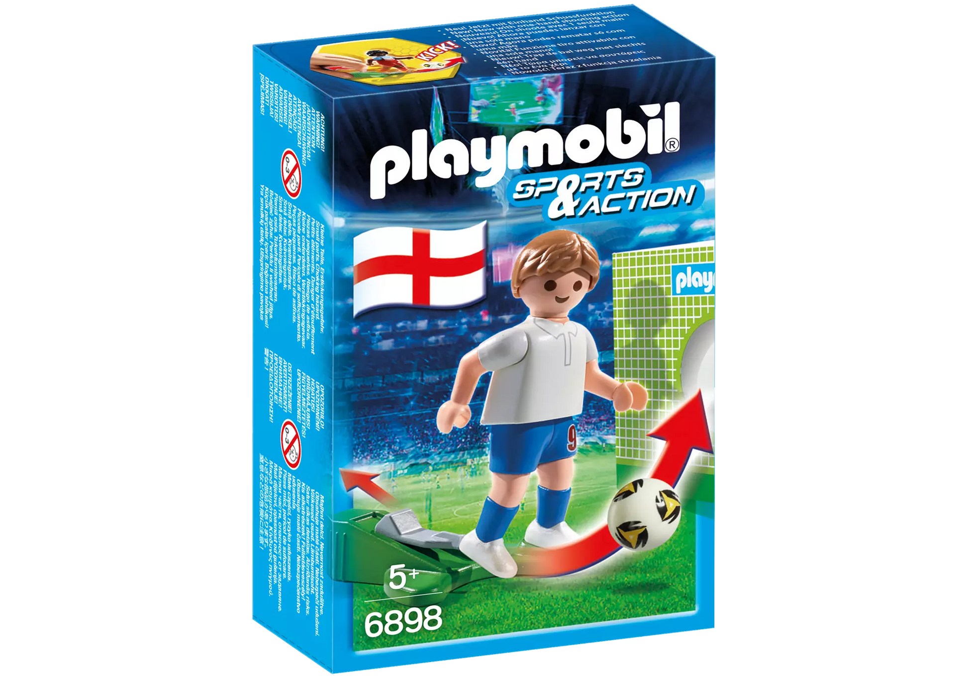 Playmobil 6898 Sports & Action Fußballspieler England - plegobil