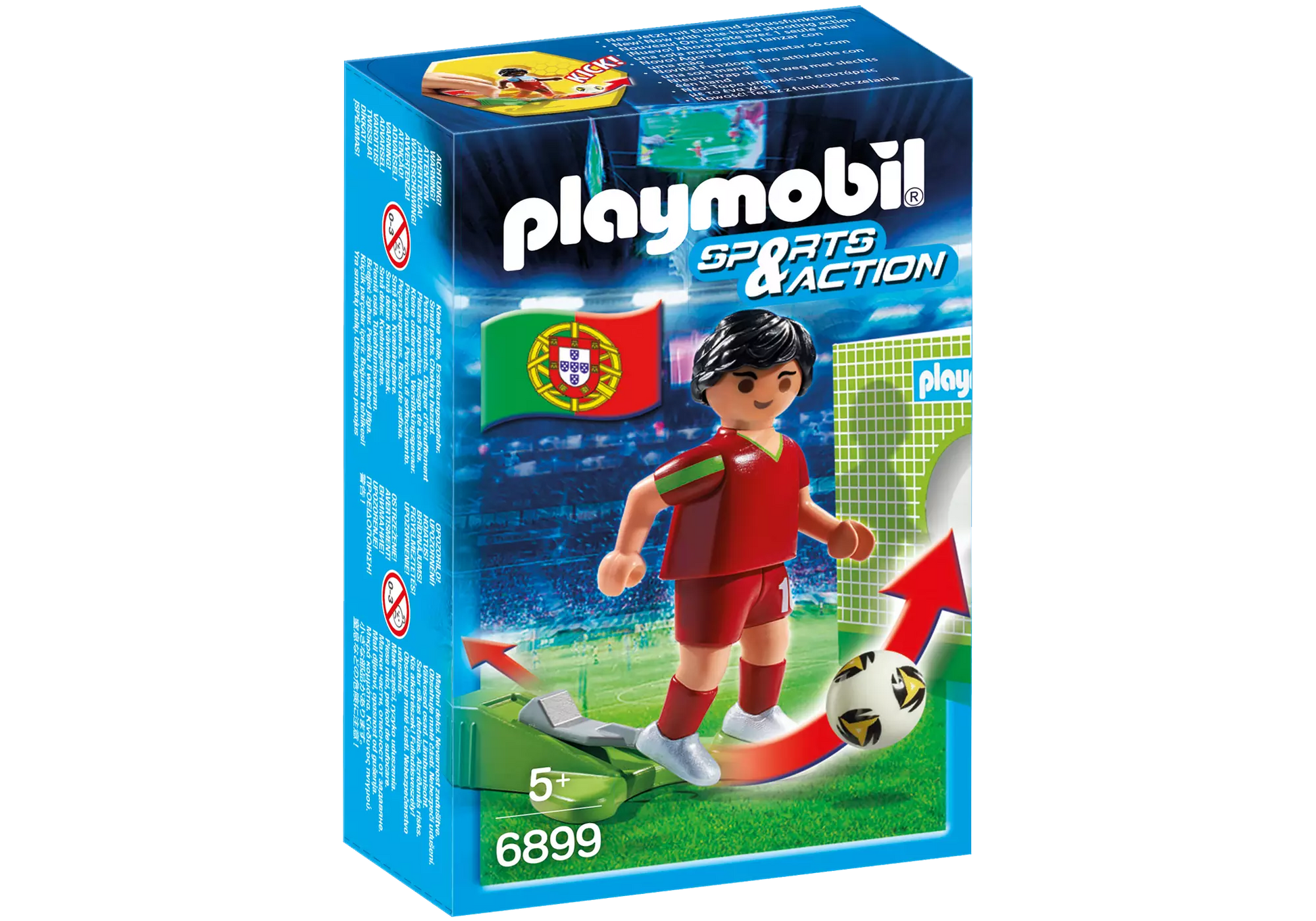 Playmobil 6899 Sports & Action Fußballspieler Portugal - plegobil
