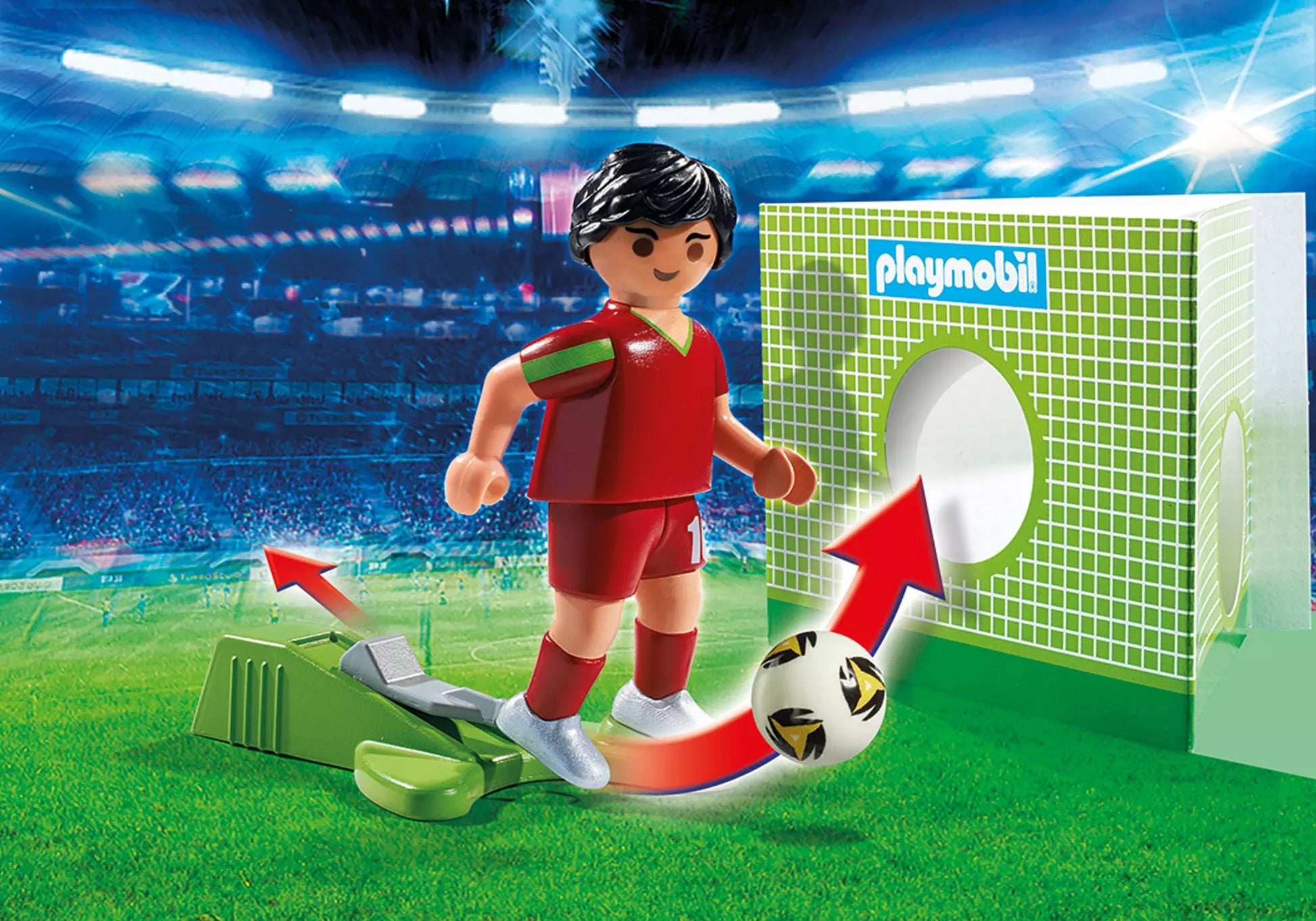Playmobil 6899 Sports & Action Fußballspieler Portugal - plegobil