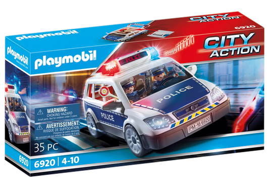 Playmobil 6920 City Action Polizei Einsatzwagen mit Licht und Sound - plegobil