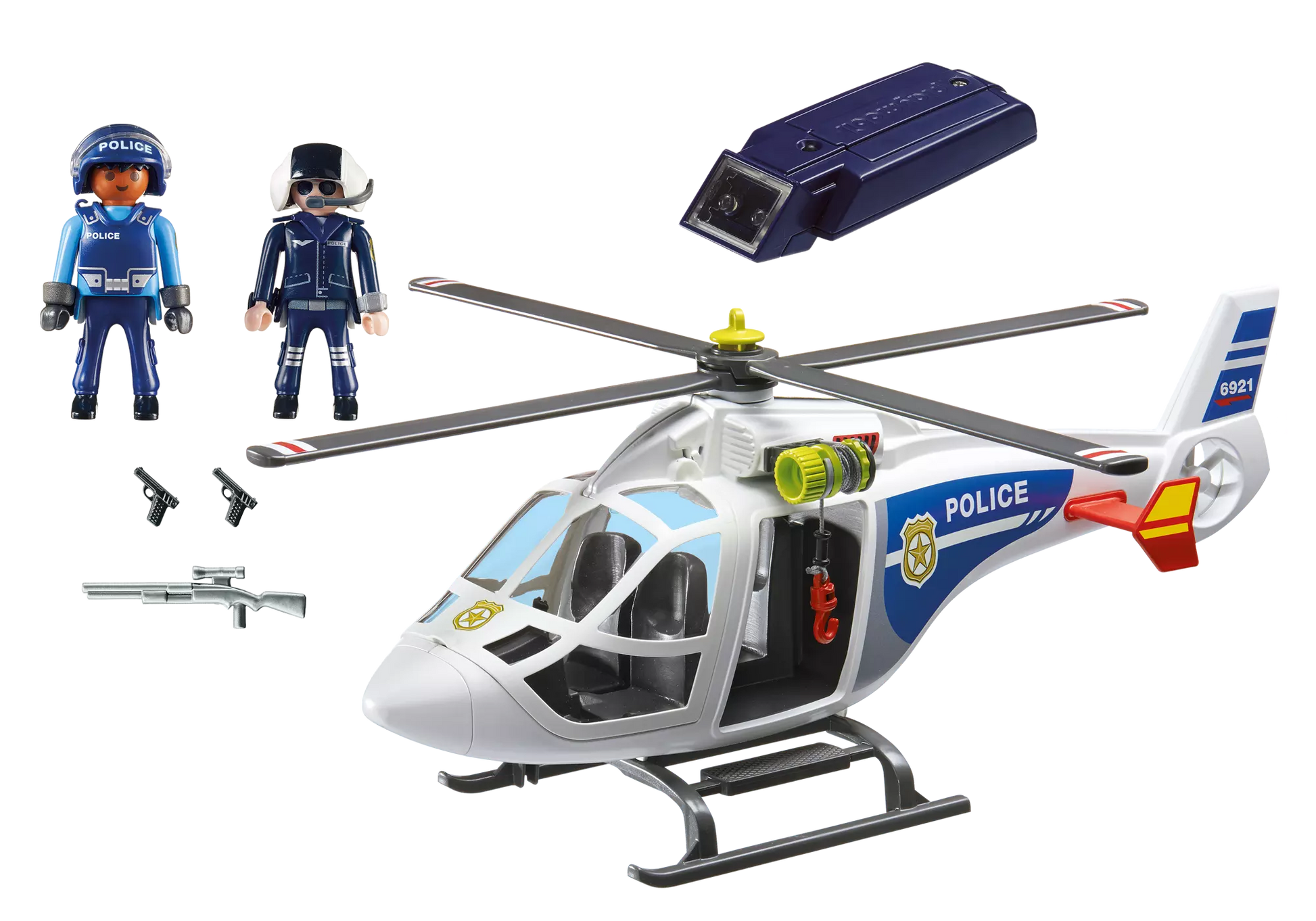 Playmobil 6921 City Action Polizeihubschrauber - plegobil
