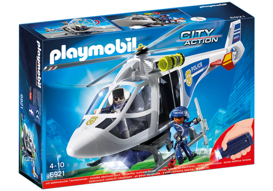 Playmobil 6921 City Action Polizeihubschrauber - plegobil
