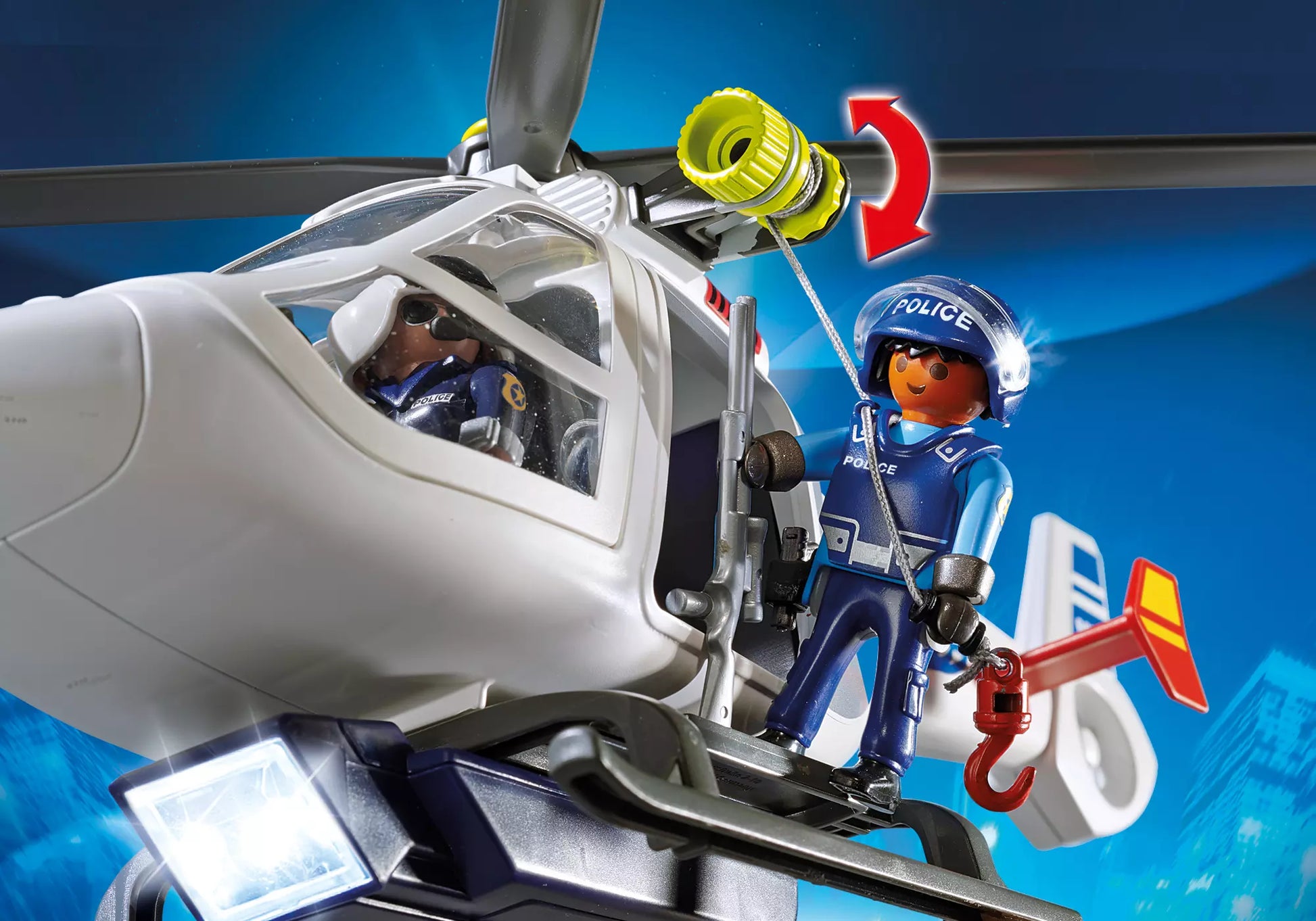 Playmobil 6921 City Action Polizeihubschrauber - plegobil