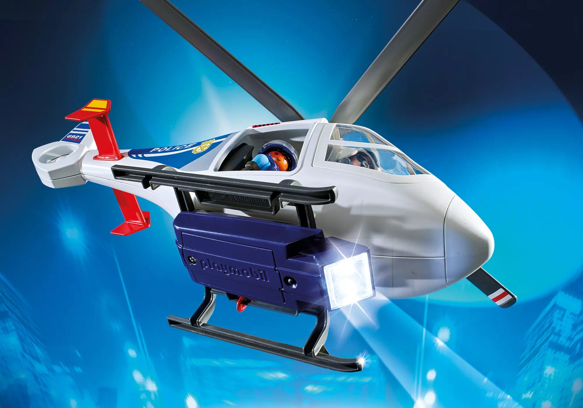 Playmobil 6921 City Action Polizeihubschrauber - plegobil