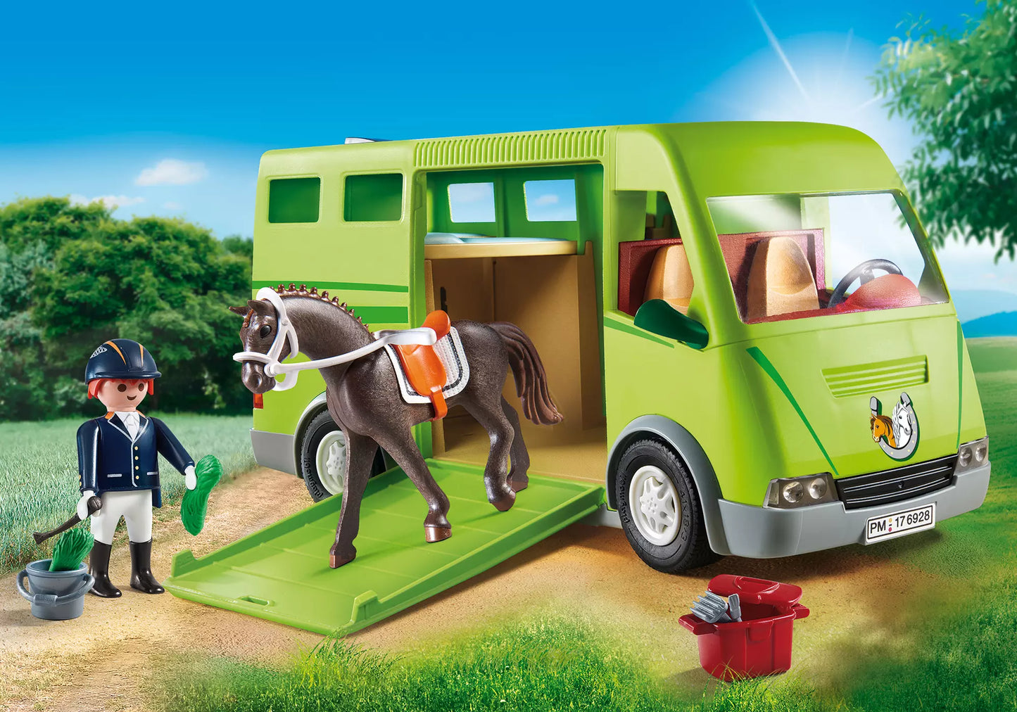 Playmobil 6928 Country Pferdetransporter - plegobil