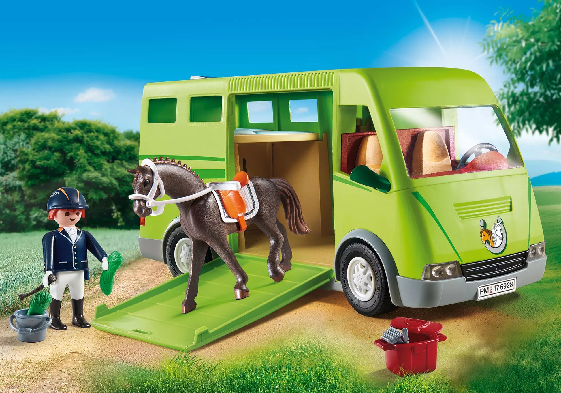 Playmobil 6928 Country Pferdetransporter - plegobil