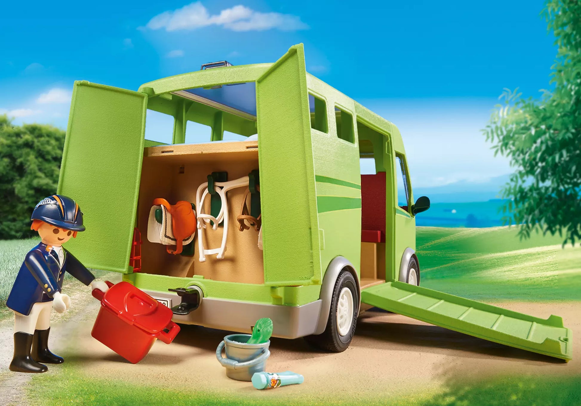 Playmobil 6928 Country Pferdetransporter - plegobil