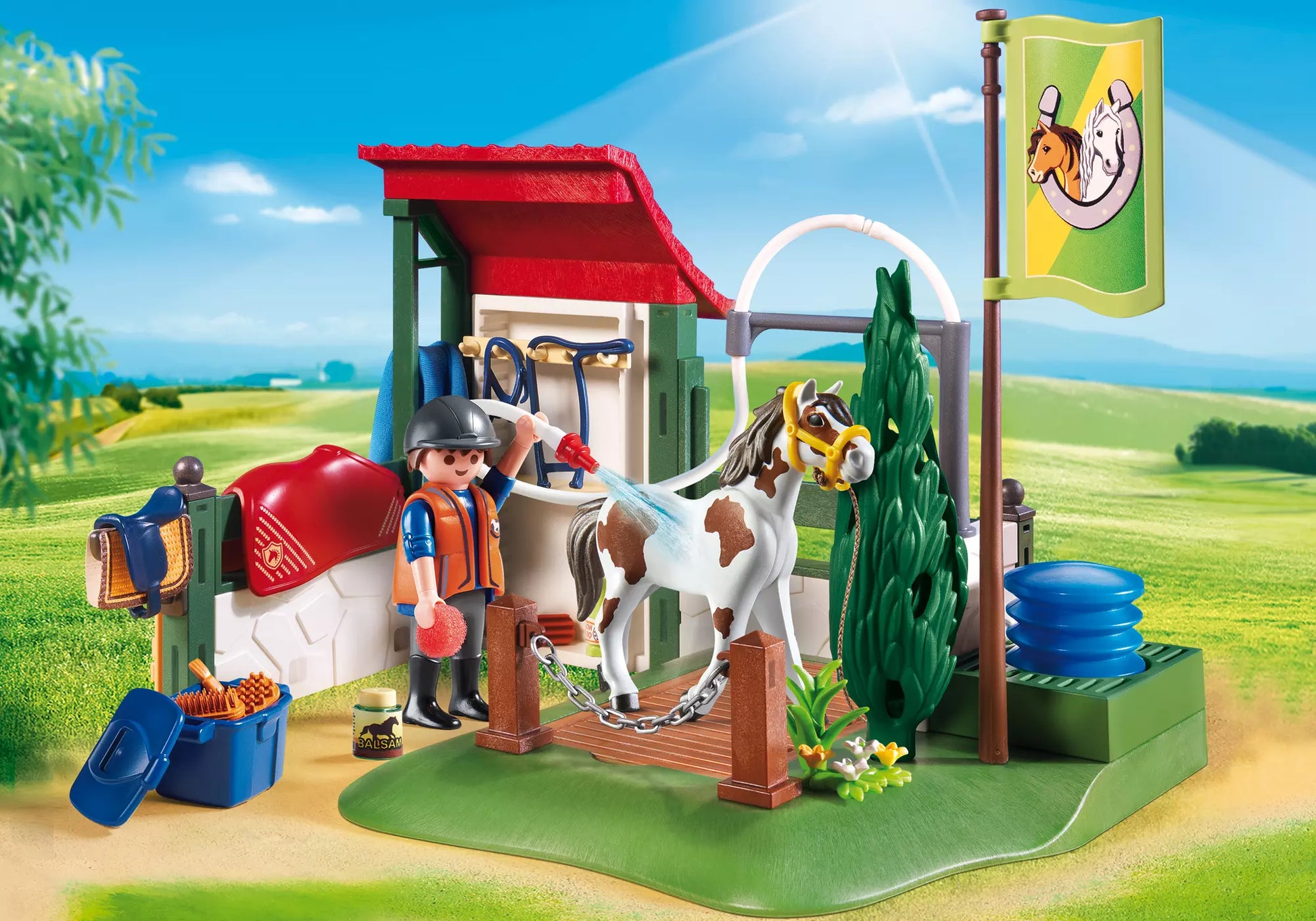 Playmobil 6929 Country Pferdewaschplatz - plegobil