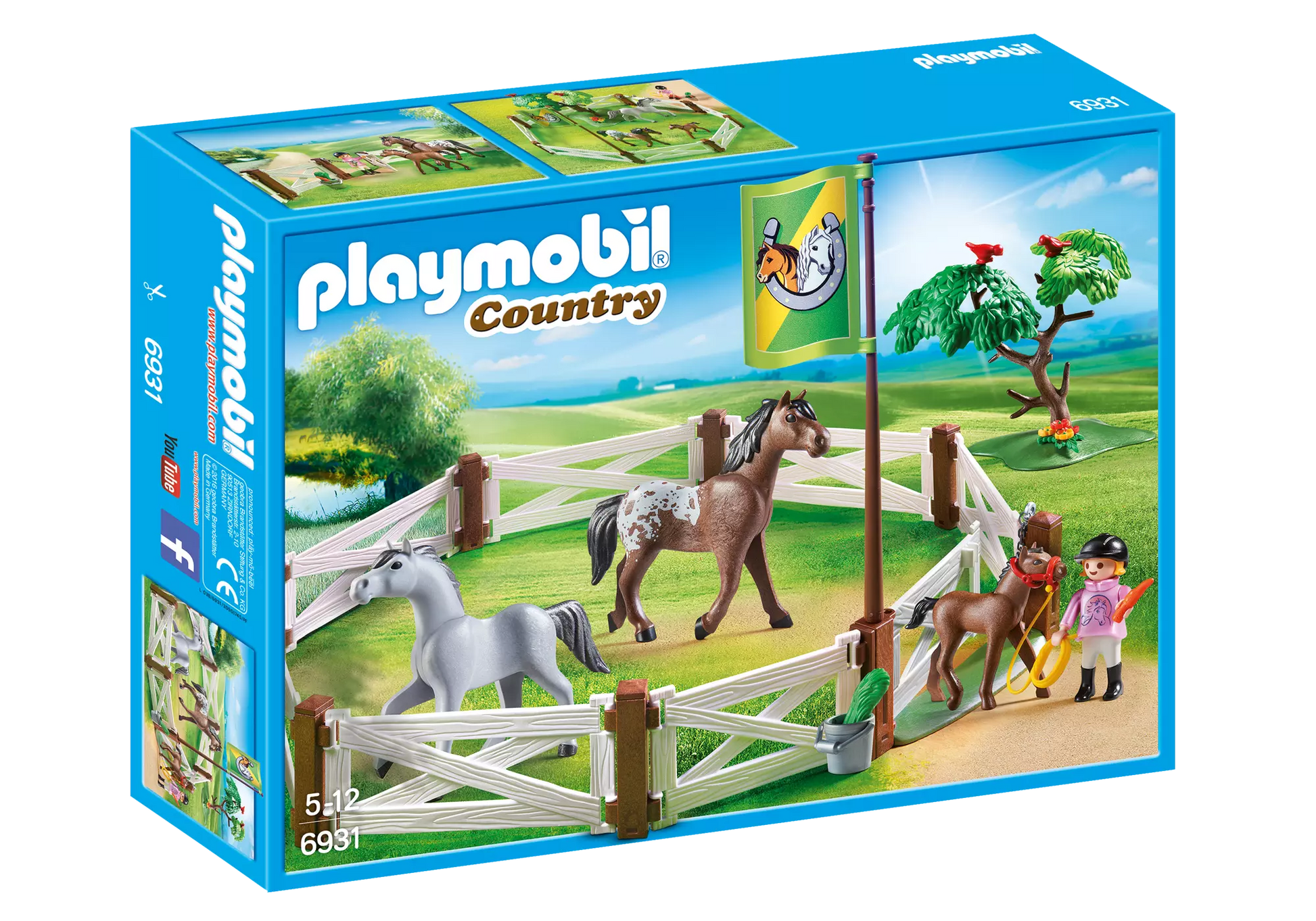 Playmobil 6931 Country Pferdekoppel - plegobil