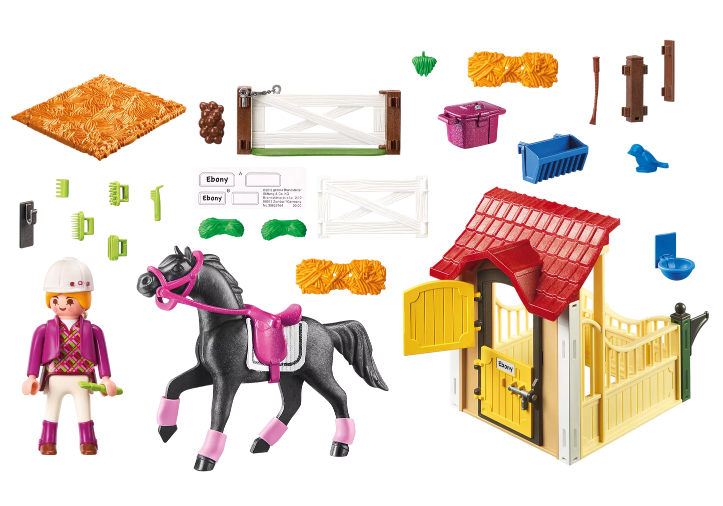 Playmobil 6934 Country Pferdebox Araber - plegobil
