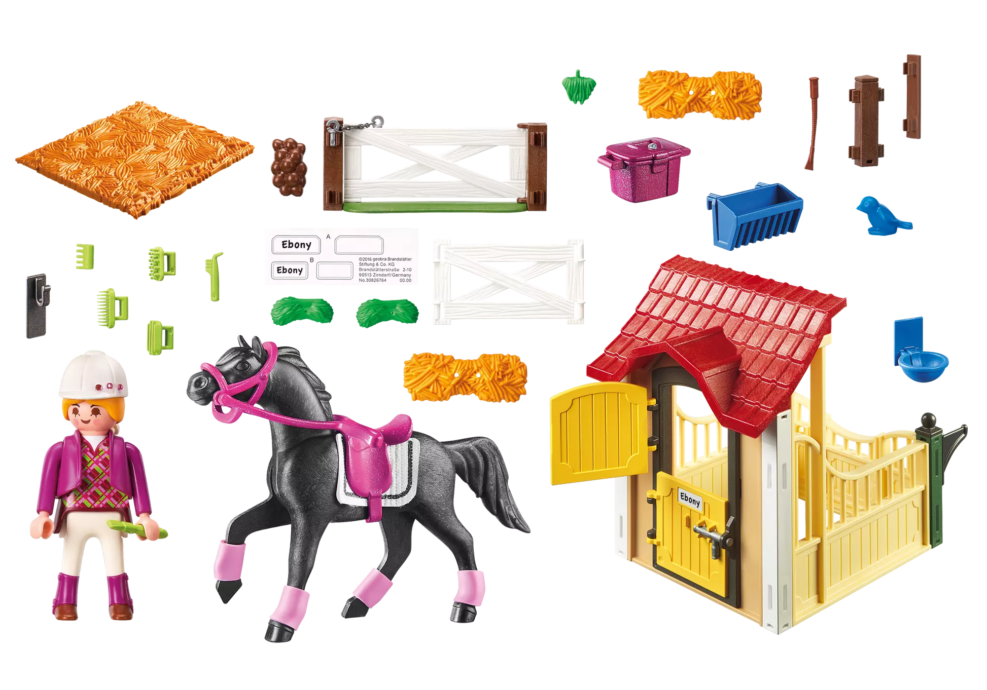 Playmobil 6934 Country Pferdebox Araber - plegobil