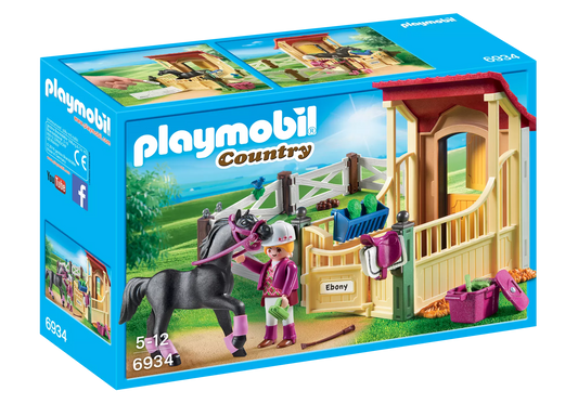 Playmobil 6934 Country Pferdebox Araber - plegobil