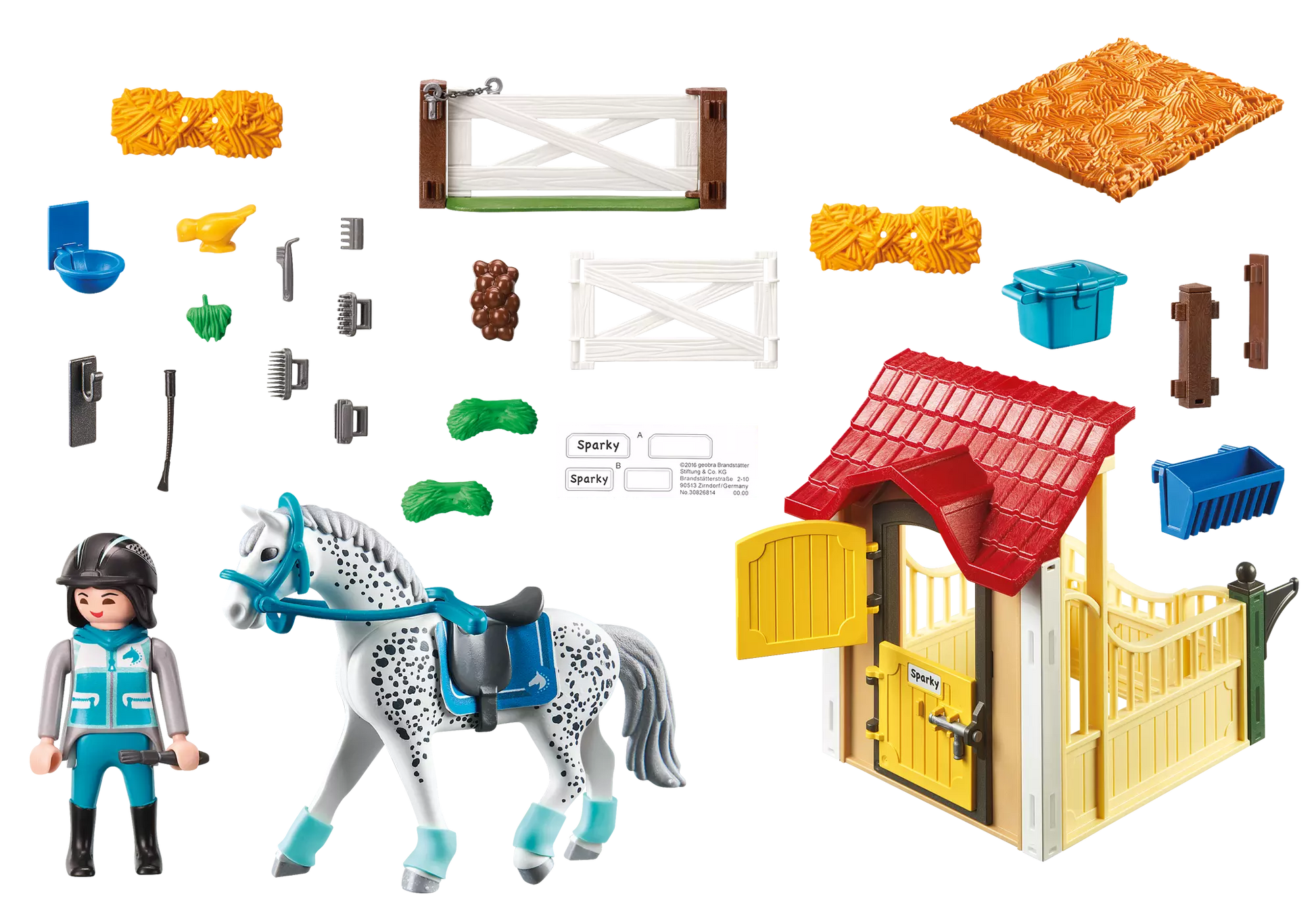 Playmobil 6935 Country Pferdebox Appaloosa - plegobil