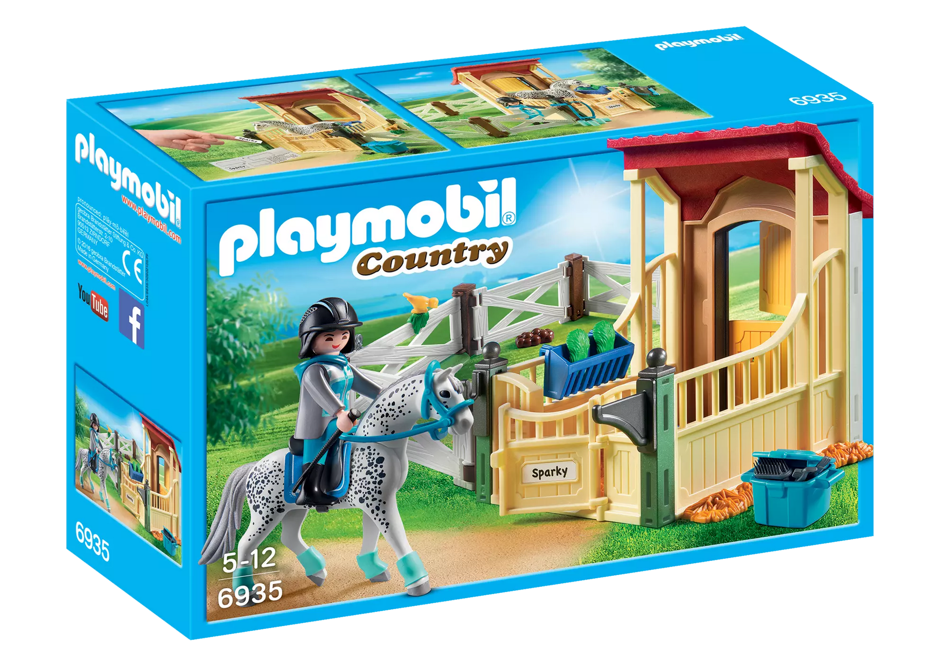 Playmobil 6935 Country Pferdebox Appaloosa - plegobil