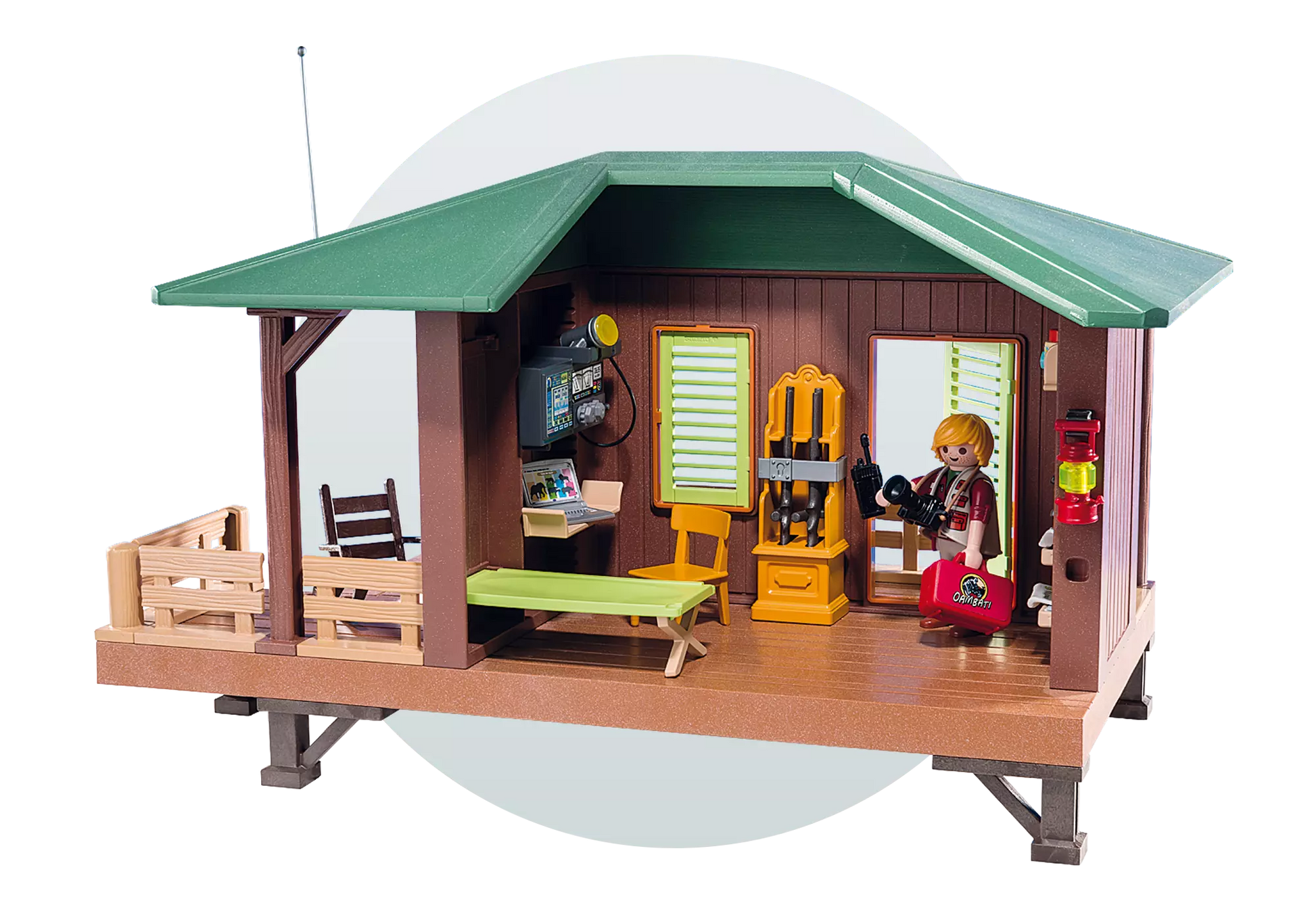 Playmobil 6936 Wild Life Rangerstation mit Tieraufzucht - plegobil