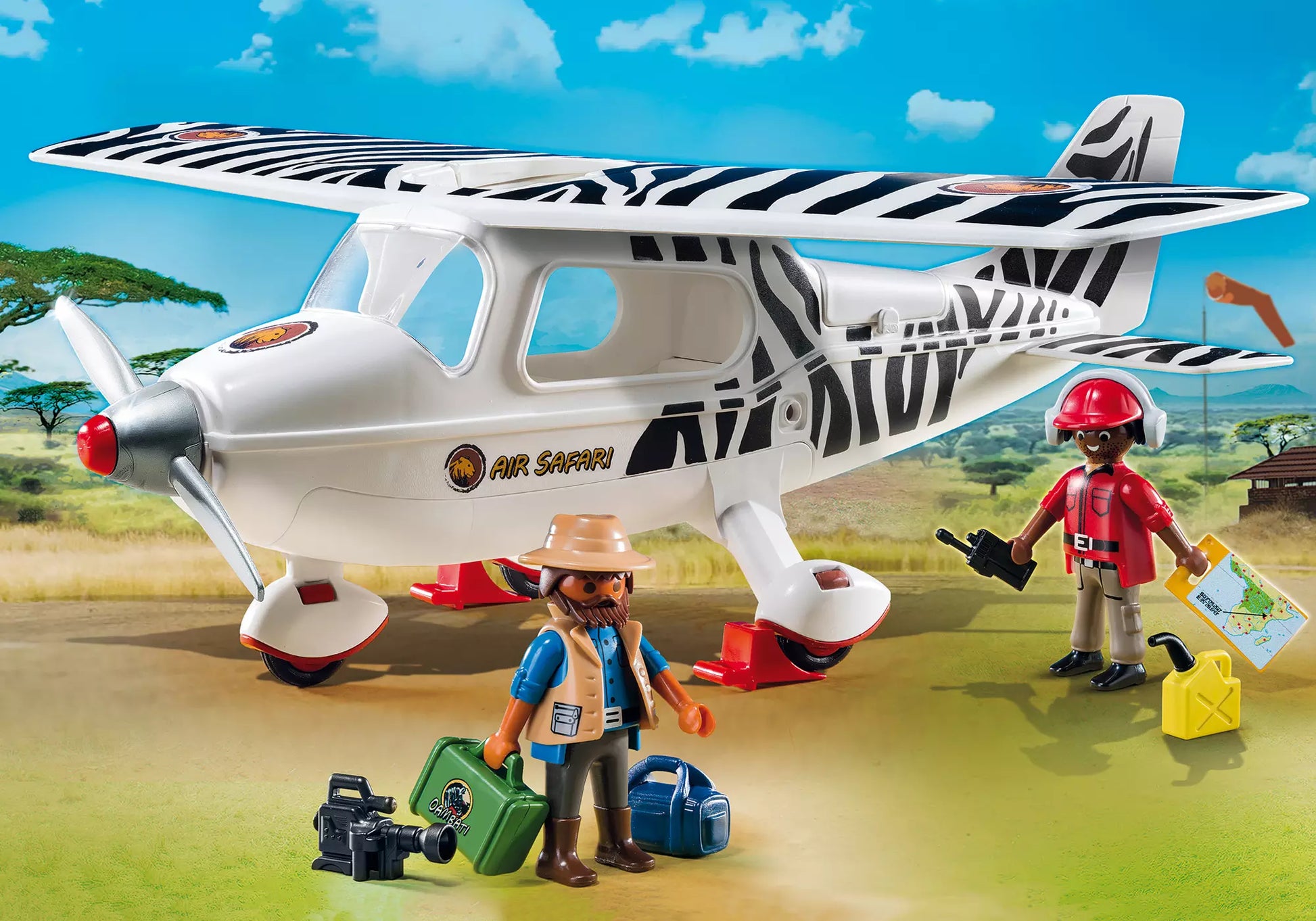 Playmobil 6938 Wild Life Safari-Flugzeug - plegobil