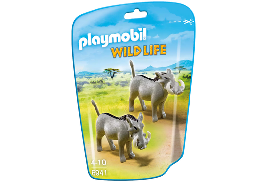 Playmobil 6941 Wild Life Warzenschweine - plegobil