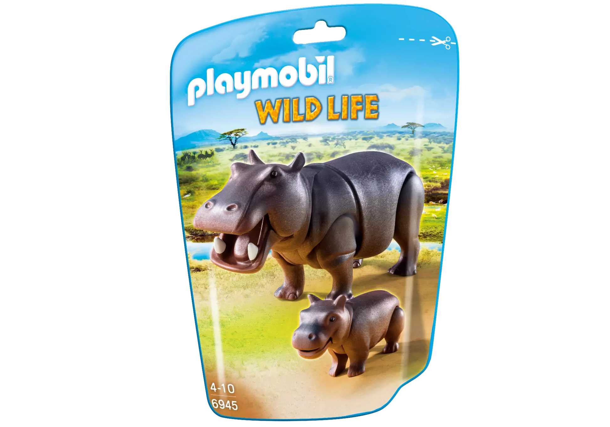 Playmobil 6945 Family Fun Nilpferd mit Baby - plegobil