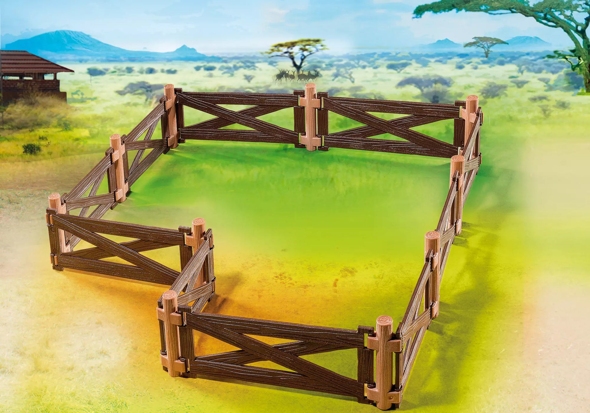 Playmobil 6946 Wild Life Tiergehege - plegobil
