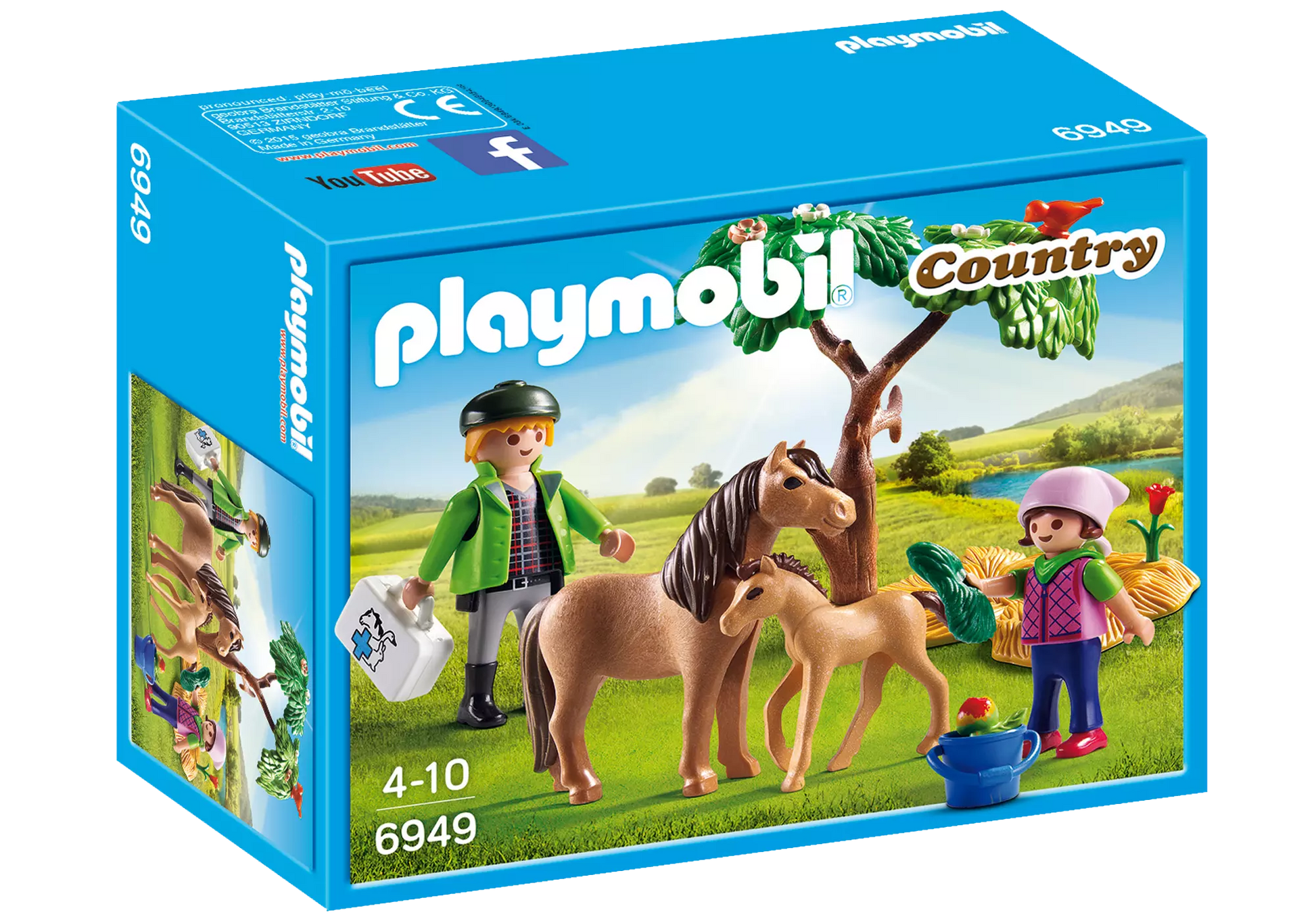 Playmobil 6949 Country Ponymama mit Fohlen - plegobil