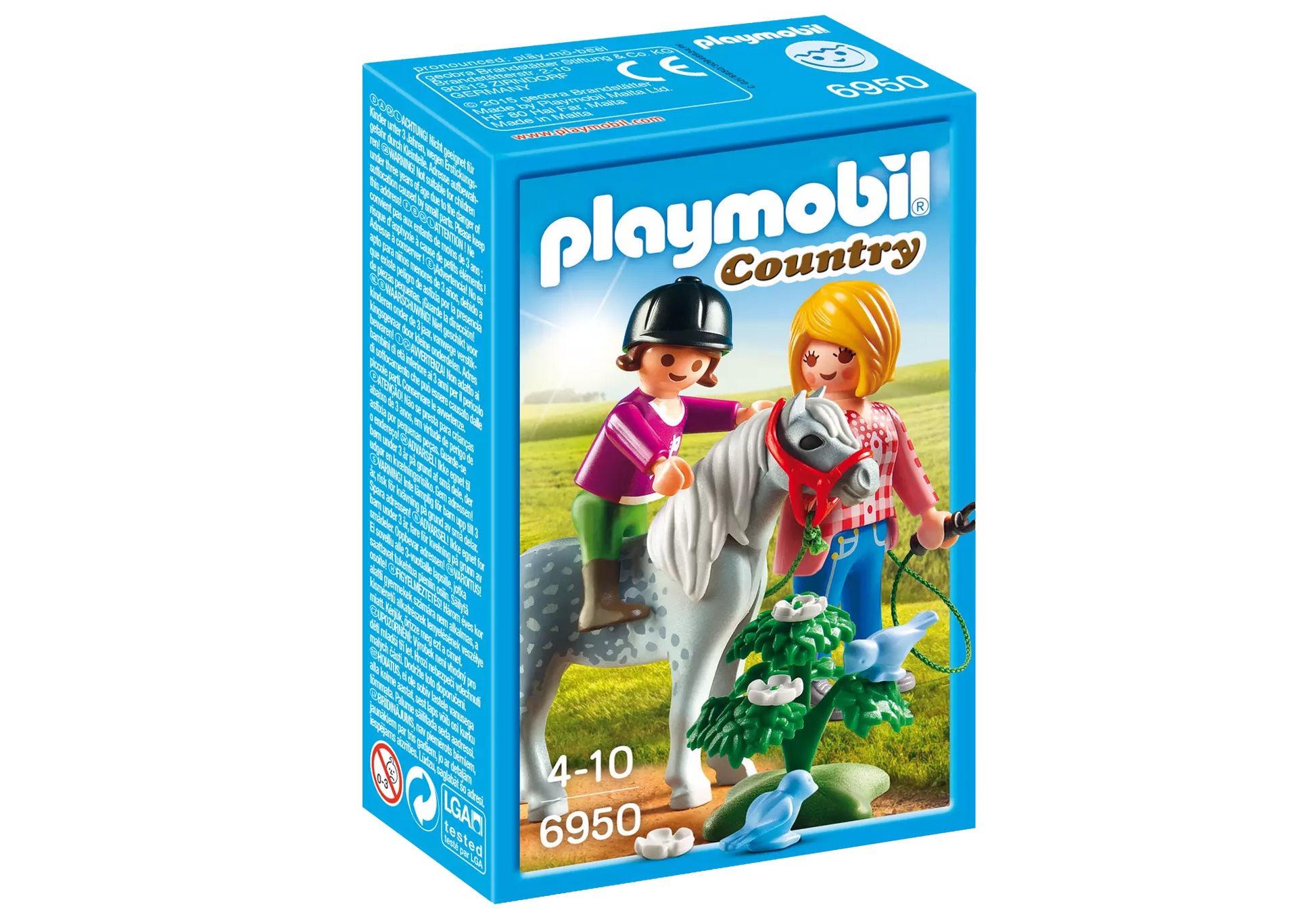 Playmobil 6950 Country Spaziergang mit Pony - plegobil