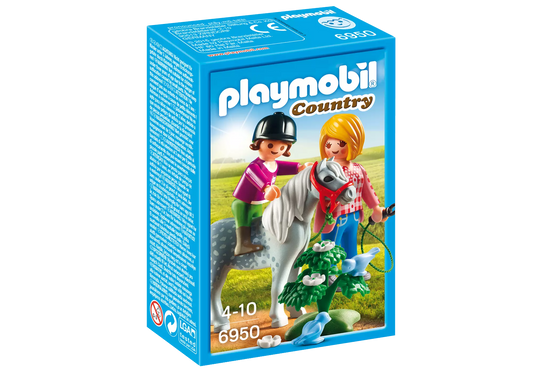 Playmobil 6950 Country Spaziergang mit Pony - plegobil