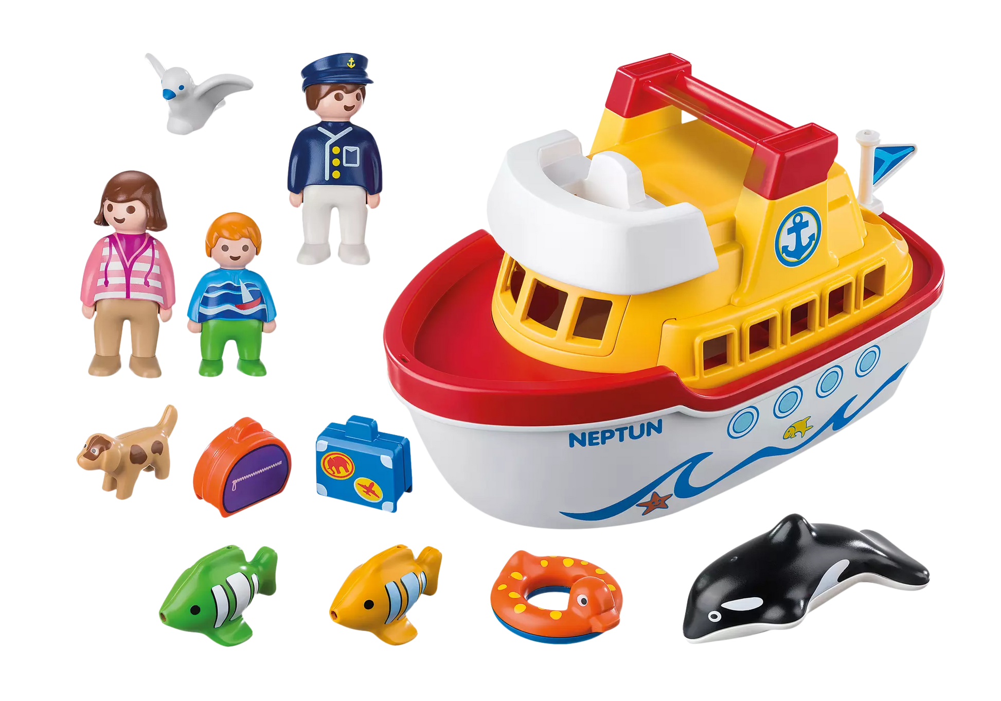 Playmobil 6957 1-2-3 Mein Mitnehm Arche Noah - plegobil