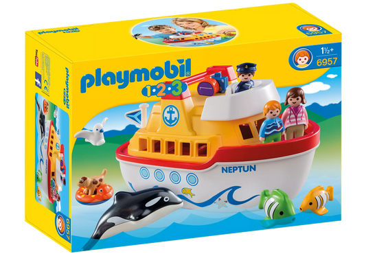 Playmobil 6957 1-2-3 Mein Mitnehm Arche Noah - plegobil