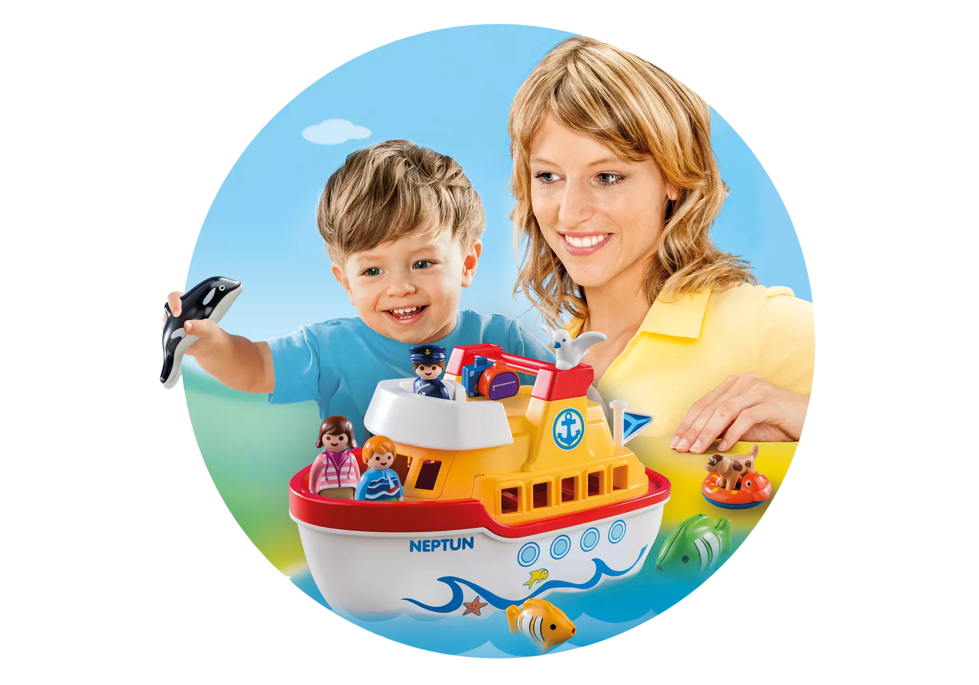 Playmobil 6957 1-2-3 Mein Mitnehm Arche Noah - plegobil