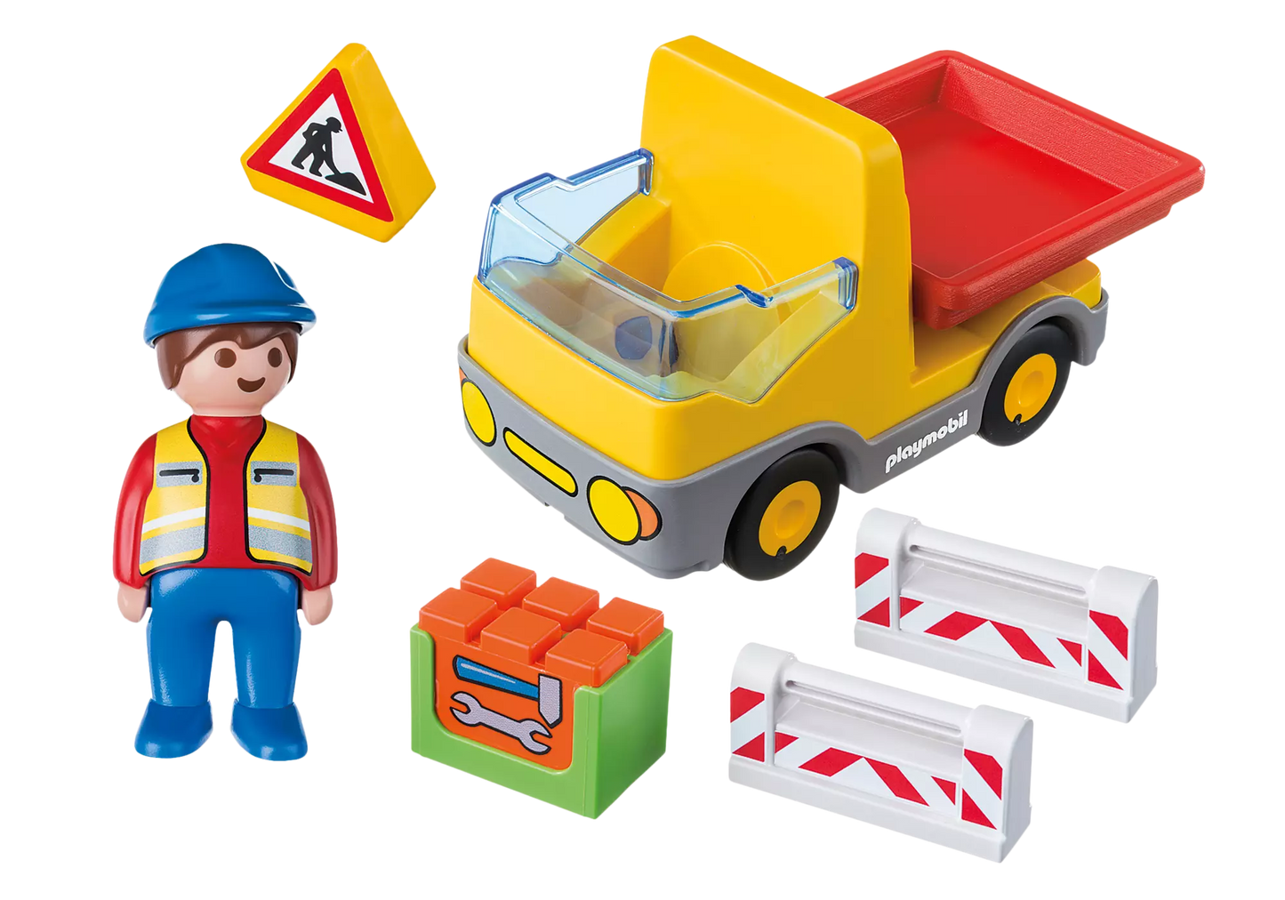 Playmobil 6960 1-2-3 Muldenkipper - plegobil