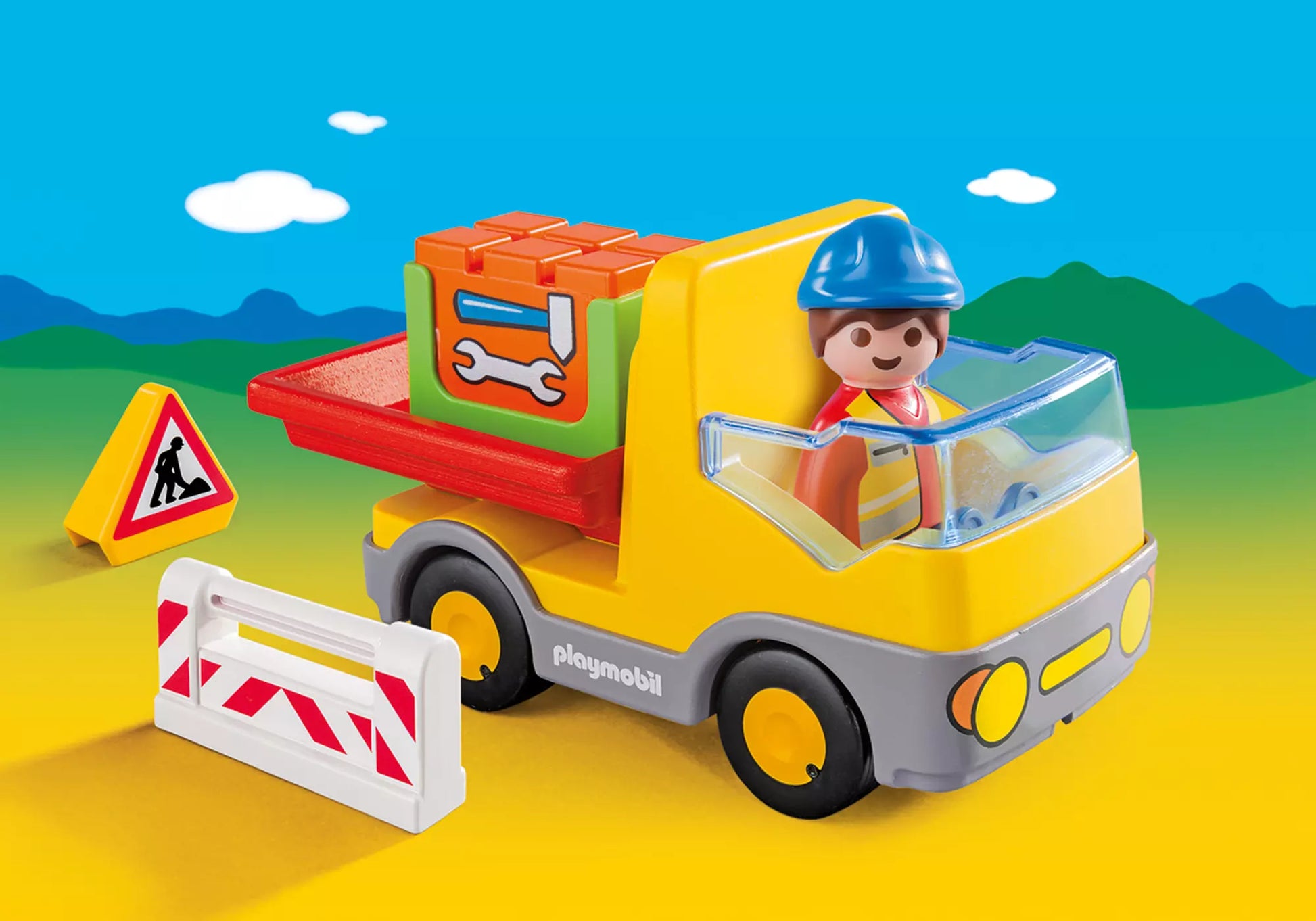 Playmobil 6960 1-2-3 Muldenkipper - plegobil