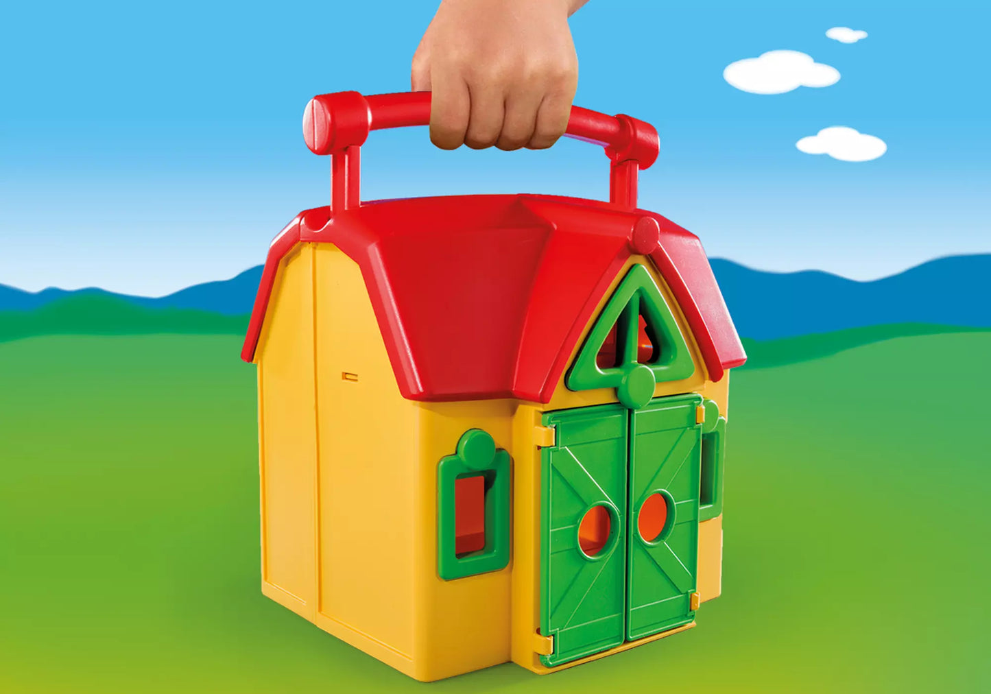 Playmobil 6962 1-2-3 Mein Mitnehm Bauernhof - plegobil