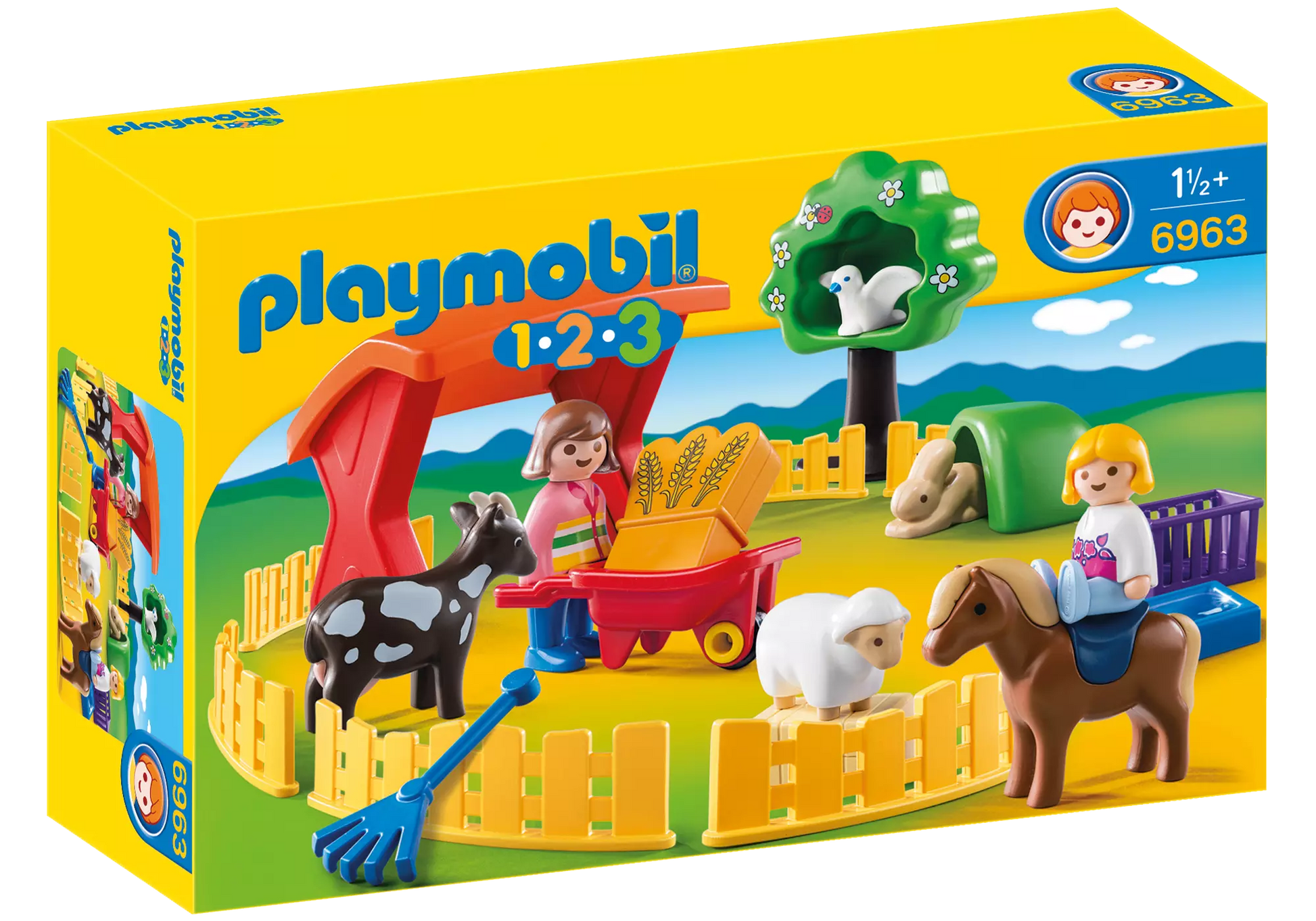 Playmobil 6963 1-2-3 Streichelzoo - plegobil