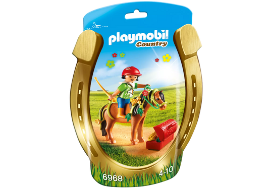 Playmobil 6968 Country Schmück-Pony Blümchen - plegobil