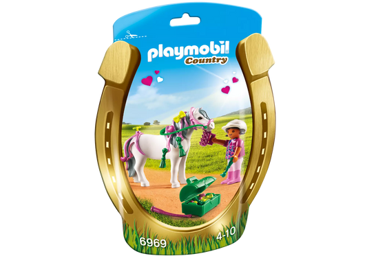 Playmobil 6969 Country Schmück-Pony Herzchen - plegobil
