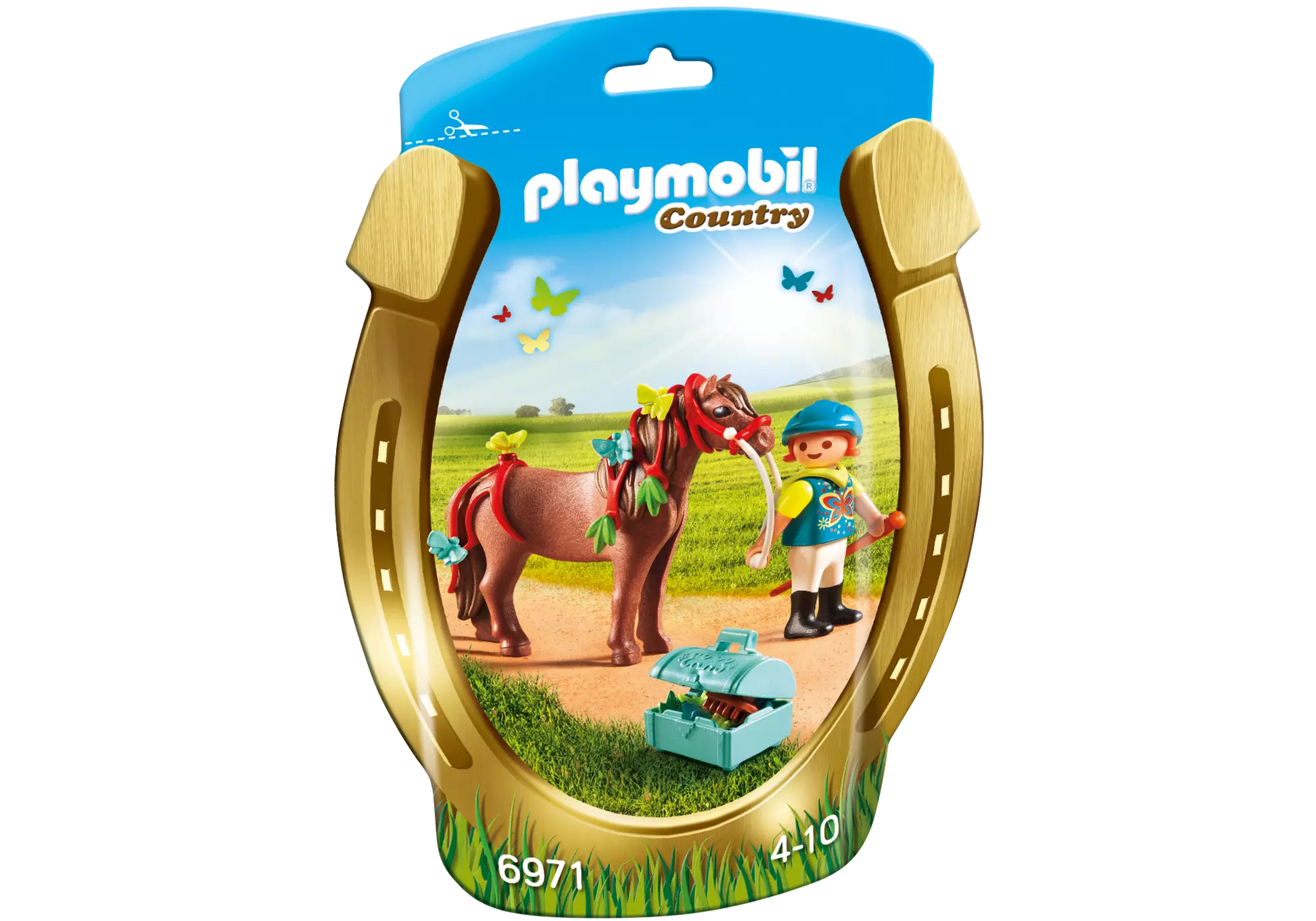 Playmobil 6971 Country Schmück-Pony Schmetterling - plegobil