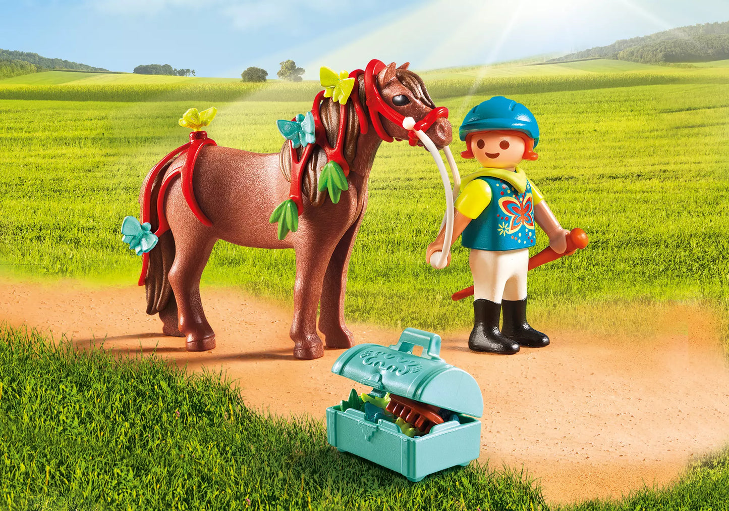 Playmobil 6971 Country Schmück-Pony Schmetterling - plegobil