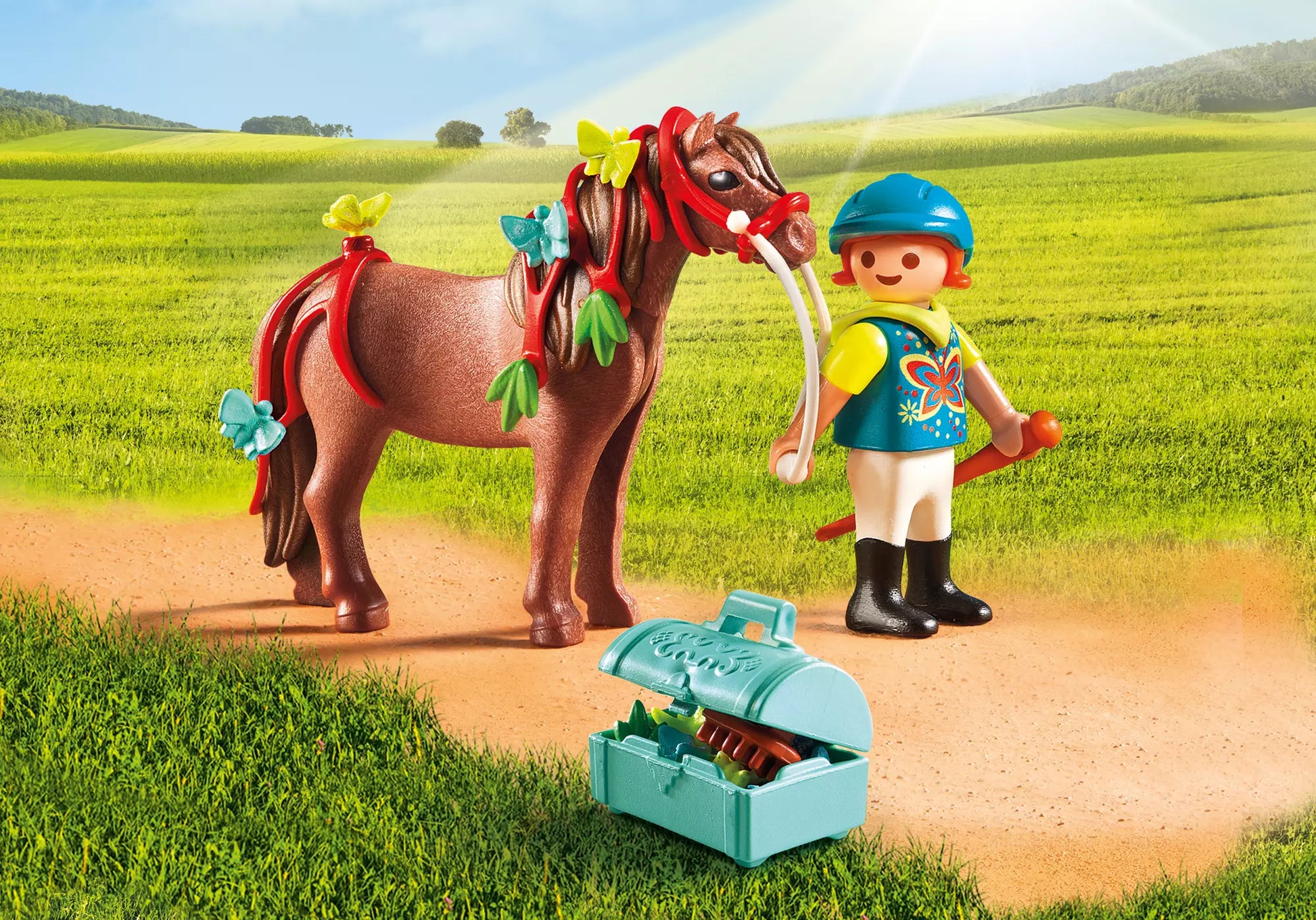 Playmobil 6971 Country Schmück-Pony Schmetterling - plegobil