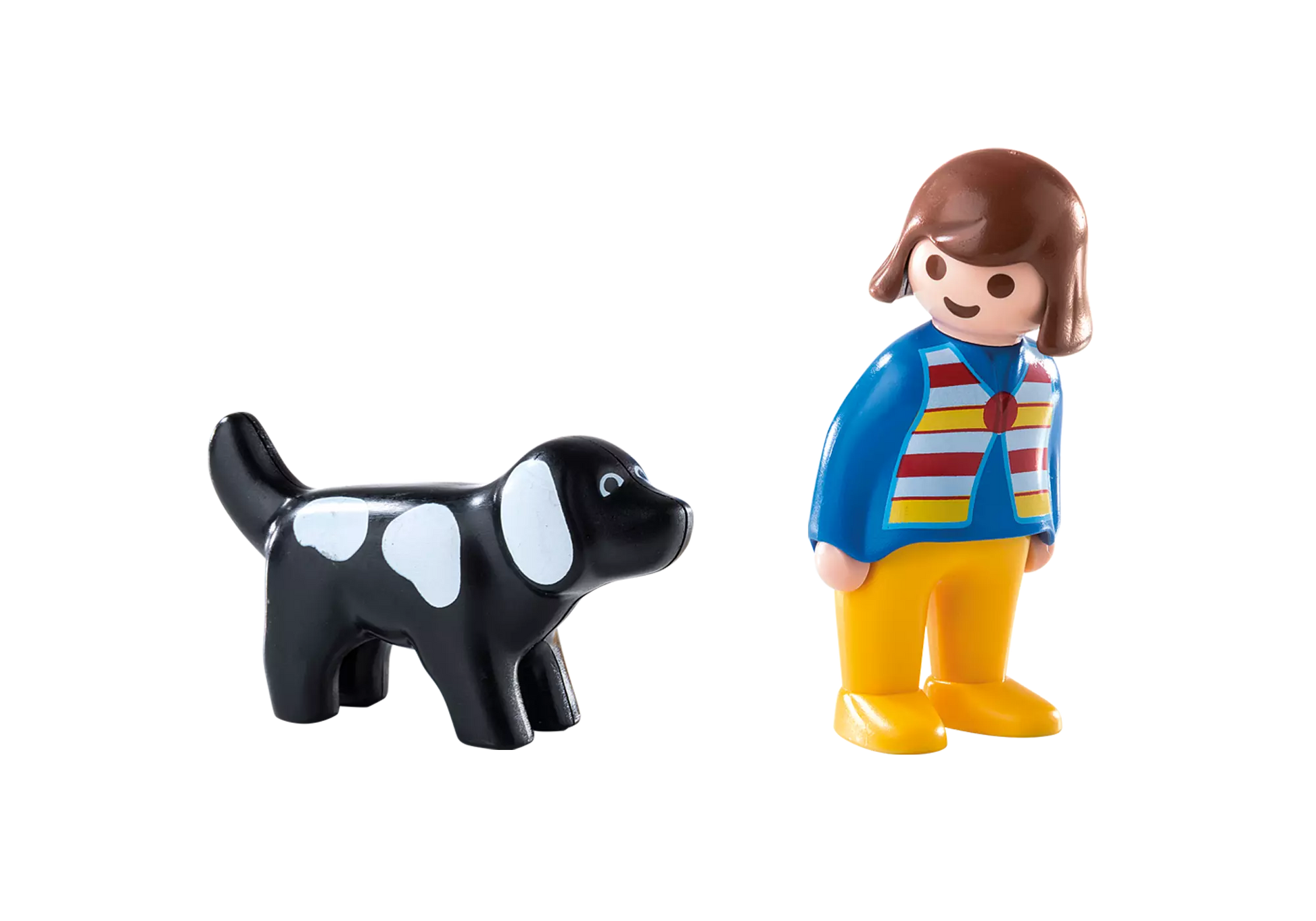 Playmobil 6977 1-2-3 Frau mit Hund - plegobil