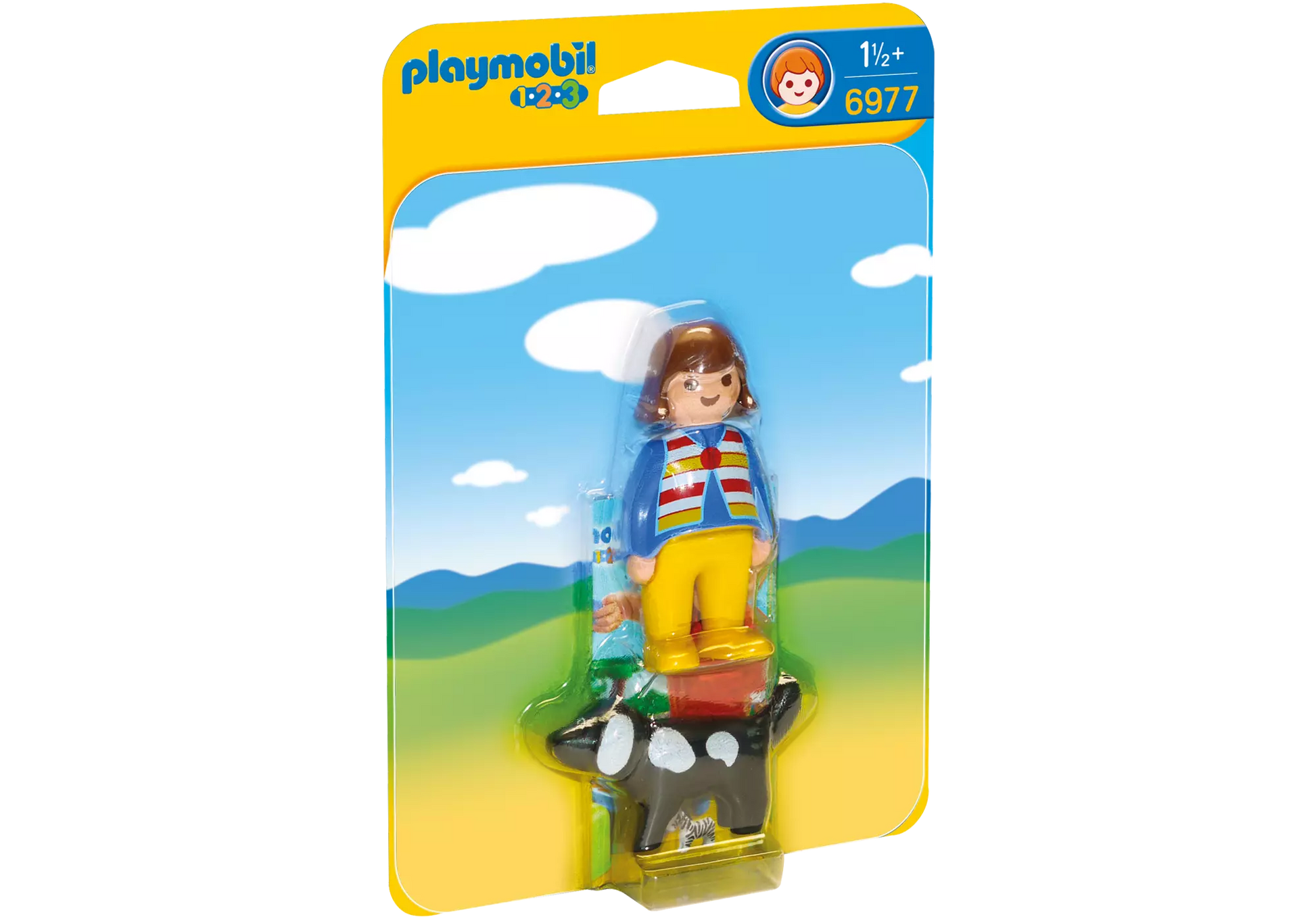 Playmobil 6977 1-2-3 Frau mit Hund - plegobil