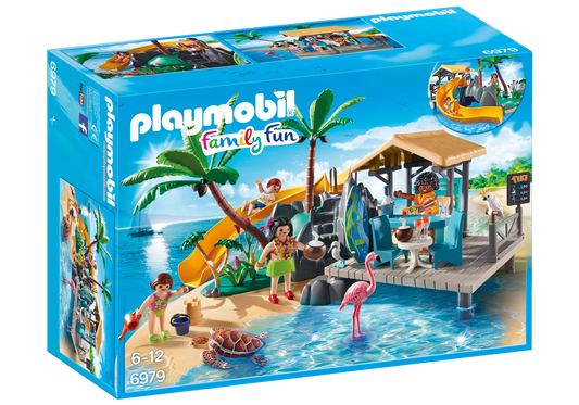 Playmobil 6979 Family Fun Karibikinsel mit Strandbar - plegobil