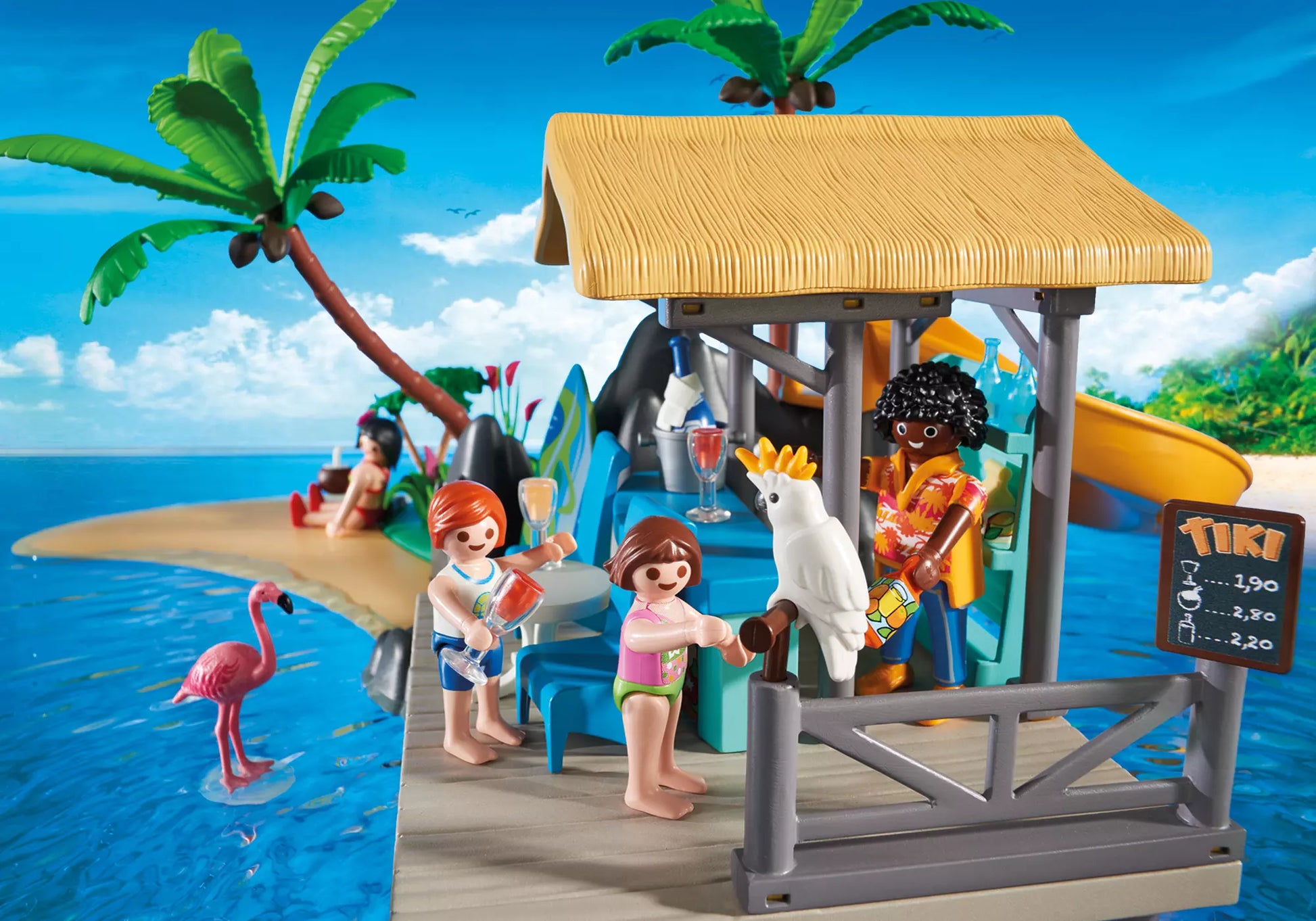 Playmobil 6979 Family Fun Karibikinsel mit Strandbar - plegobil