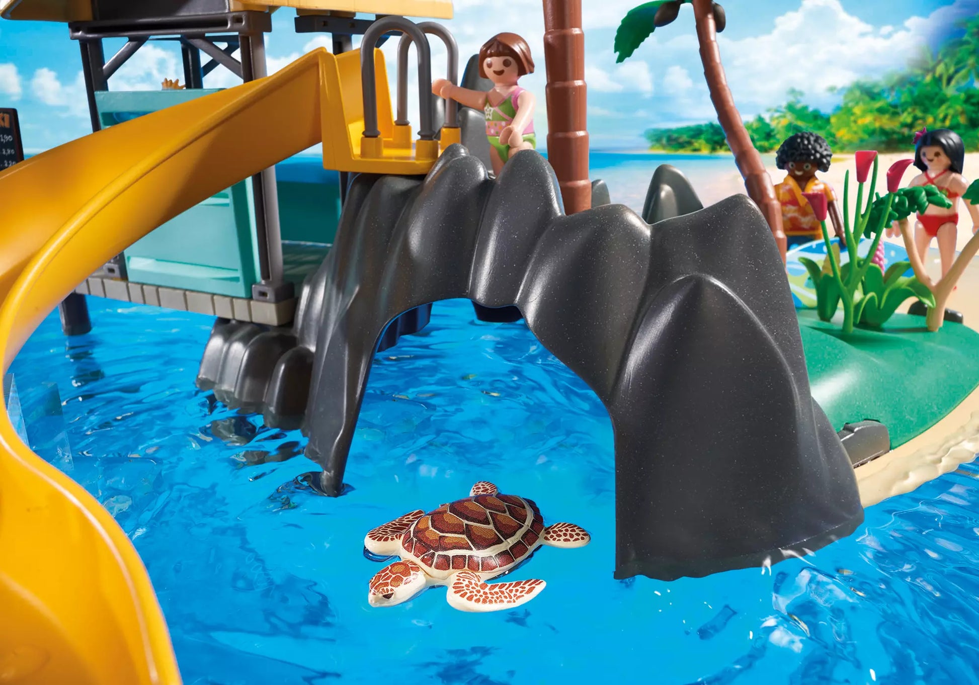 Playmobil 6979 Family Fun Karibikinsel mit Strandbar - plegobil