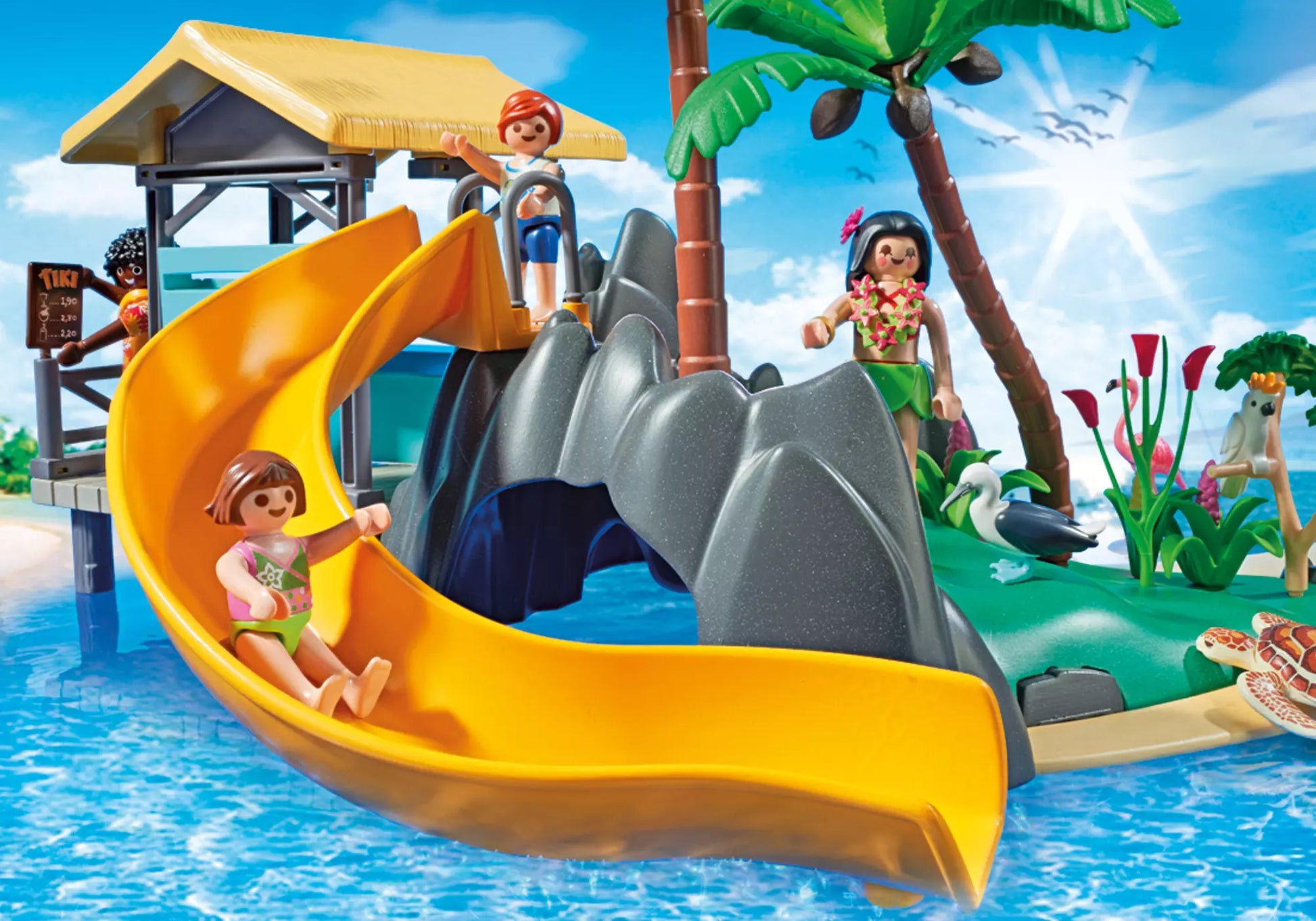Playmobil 6979 Family Fun Karibikinsel mit Strandbar - plegobil