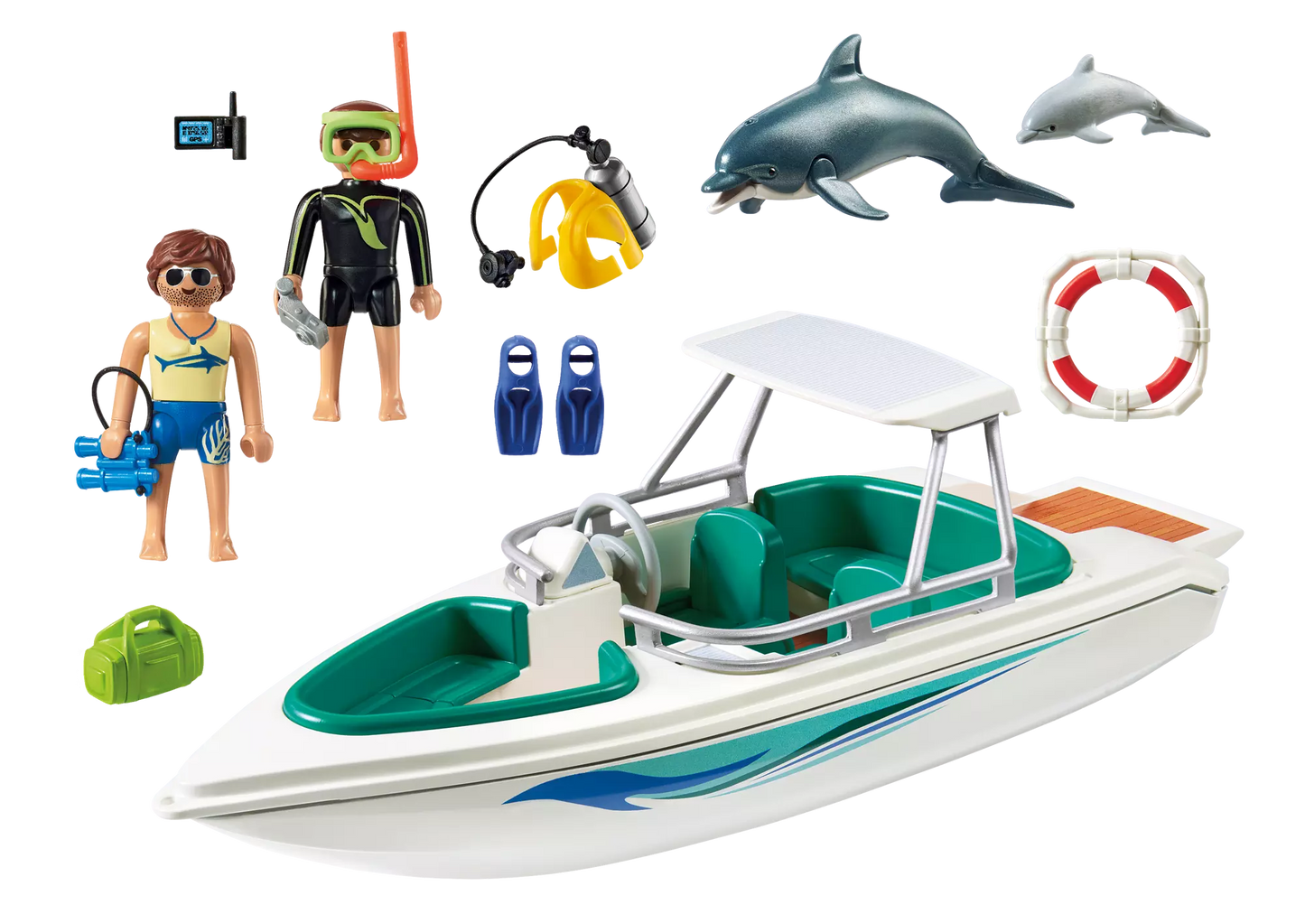 Playmobil 6981 Family Fun Tauchausflug mit Sportboot - plegobil