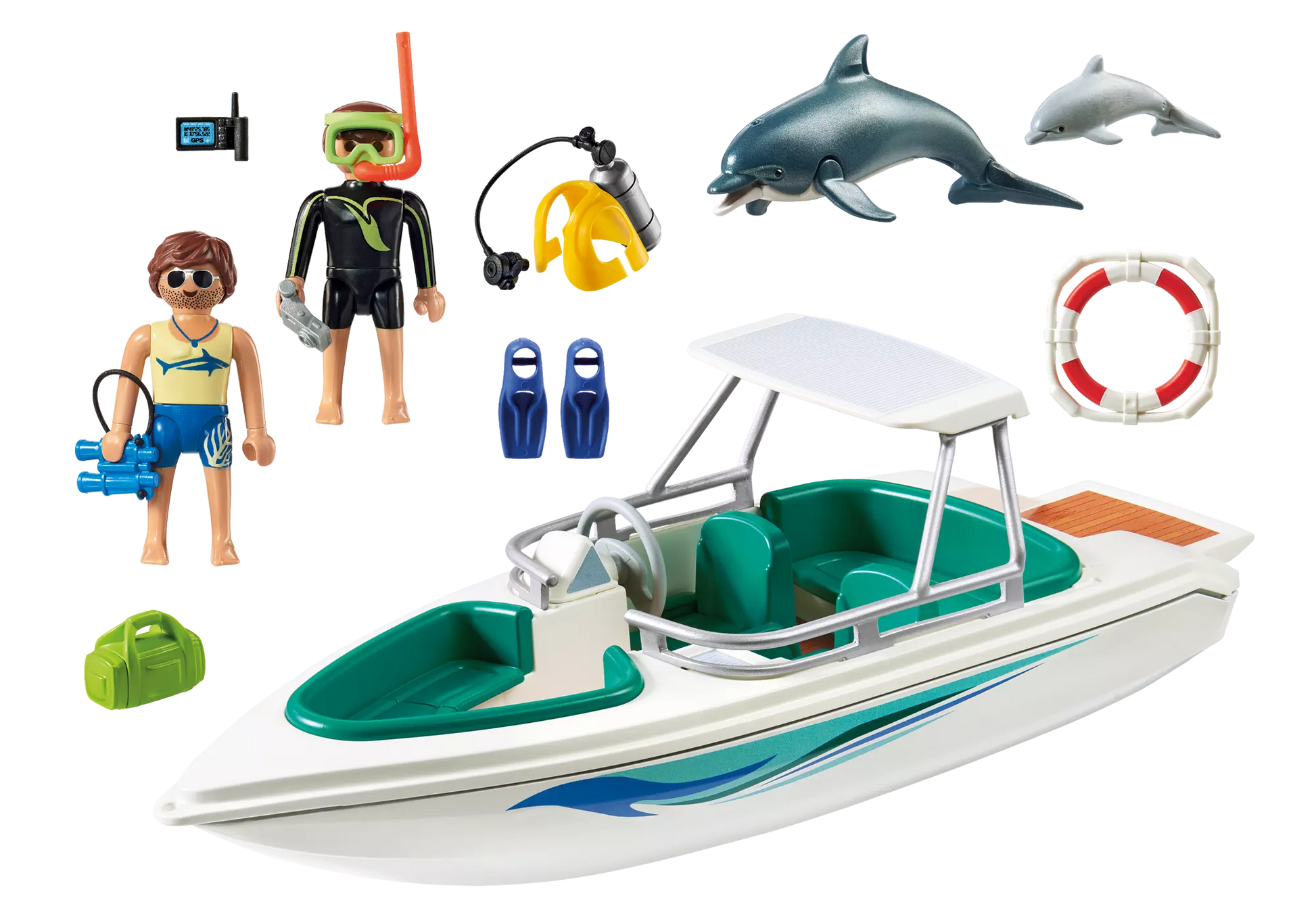 Playmobil 6981 Family Fun Tauchausflug mit Sportboot - plegobil