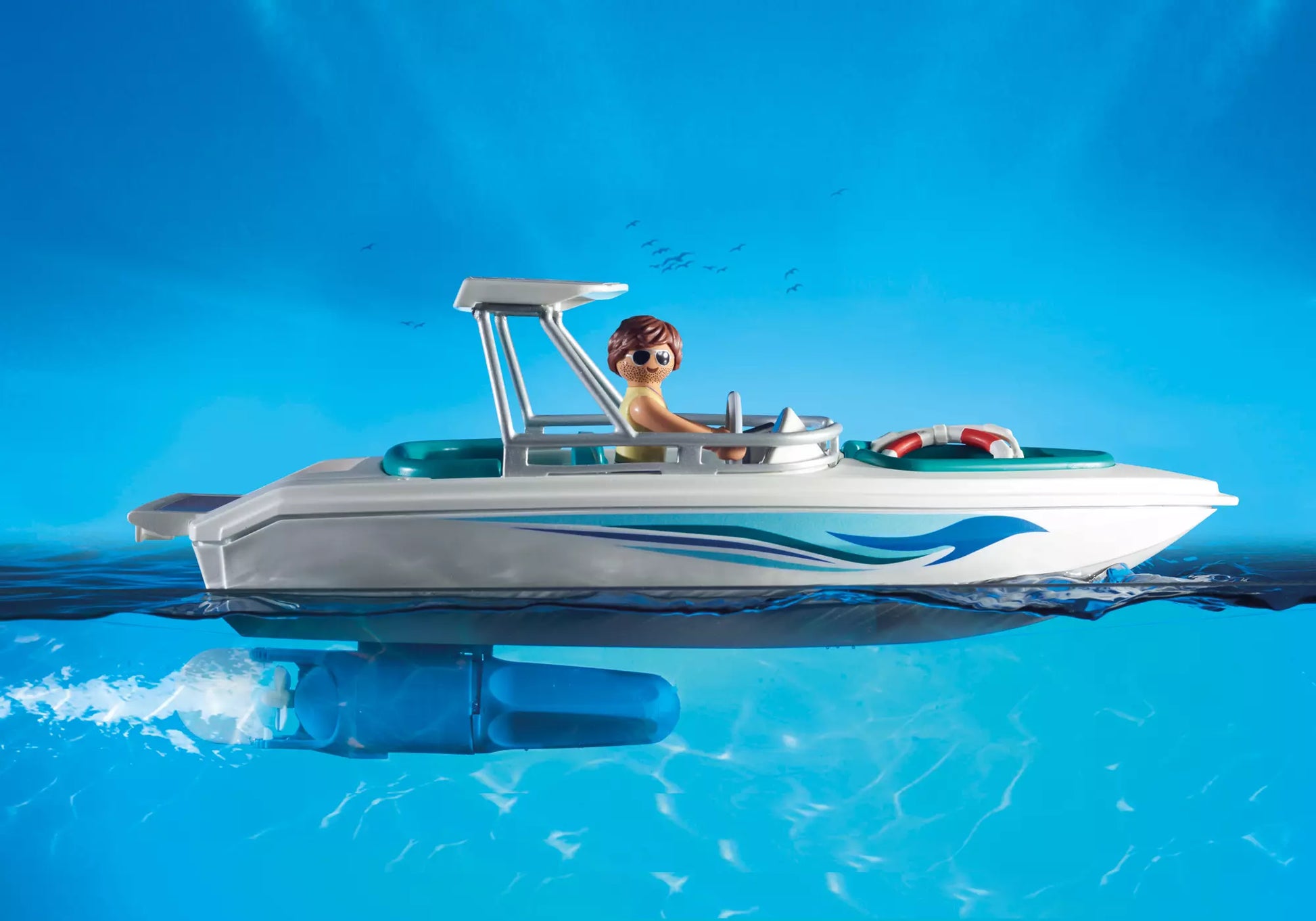Playmobil 6981 Family Fun Tauchausflug mit Sportboot - plegobil