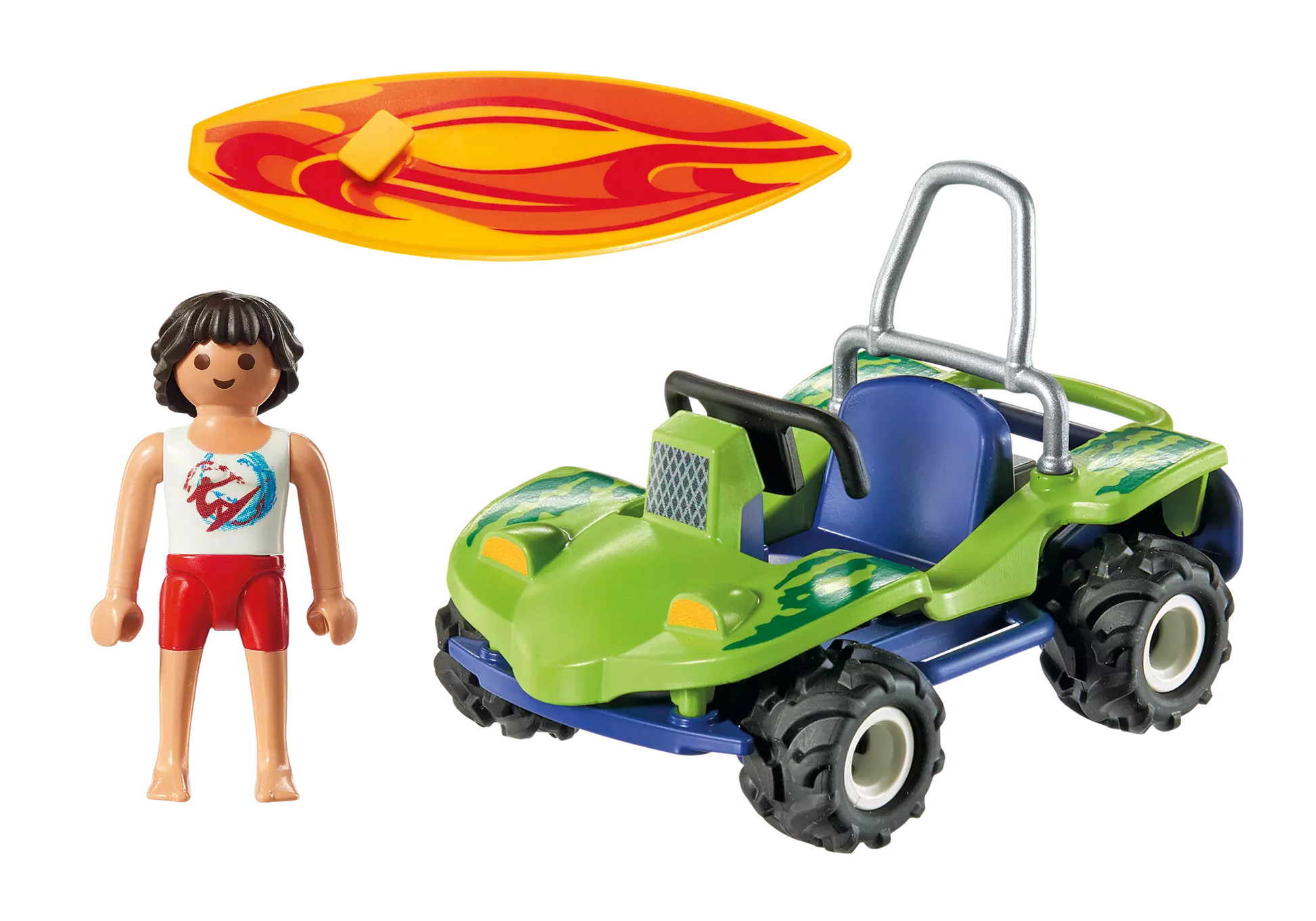 Playmobil 6982 Family Fun Surfer mit Strandbuggy - plegobil